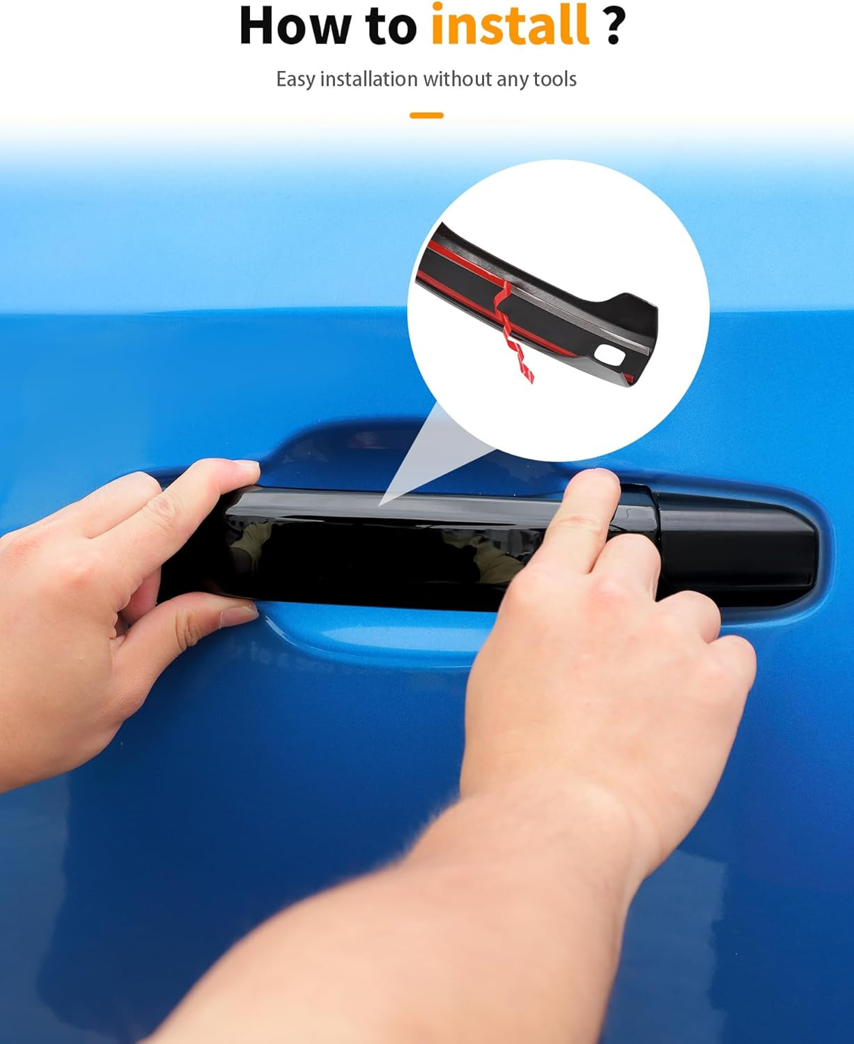 2019-2024 Silverado Sierra Colorado Canyon Door Handle Covers–Compatible Replace