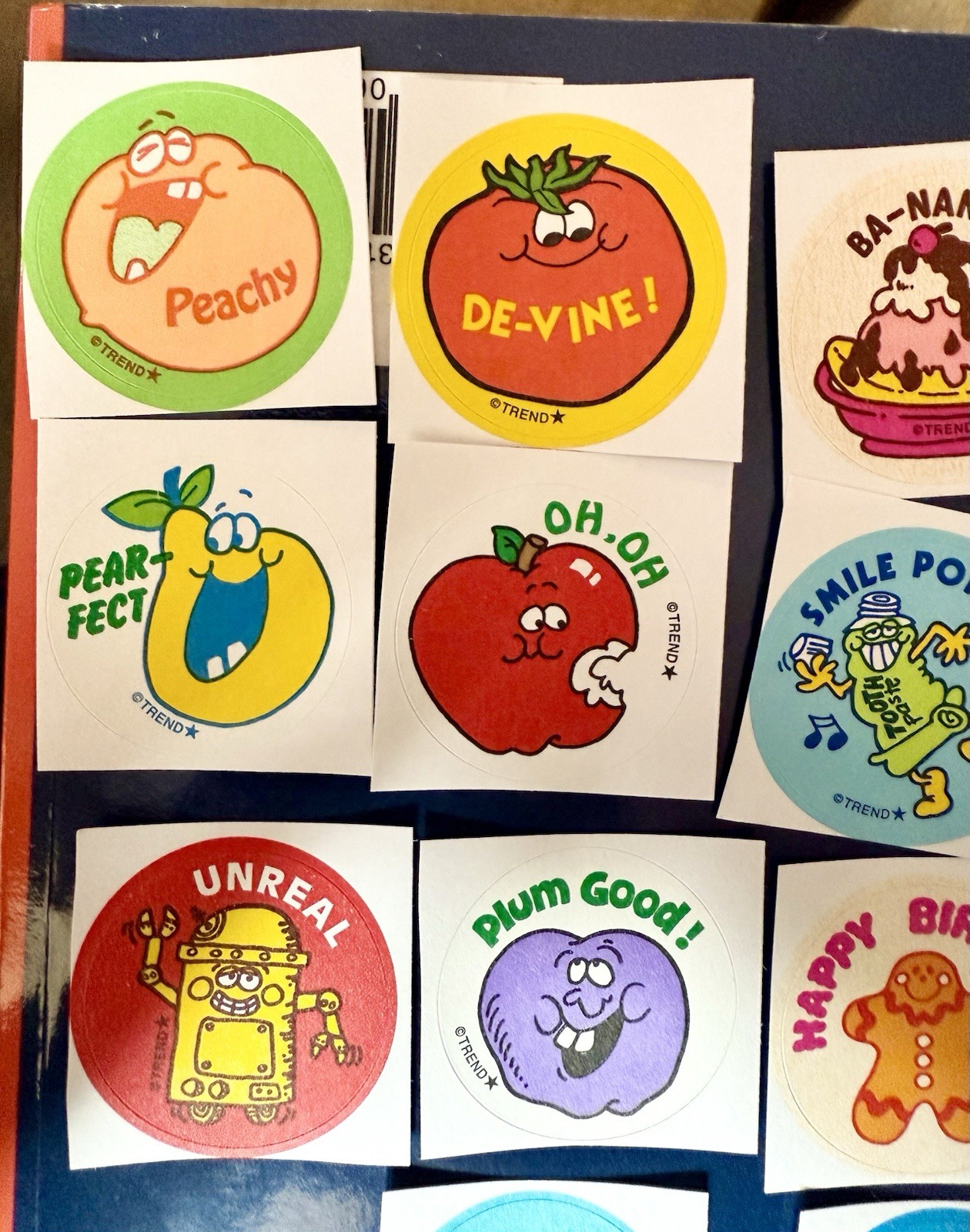 All 101 Retro 80s Scratch & Sniff Retro Stickers. One of Each, Trend