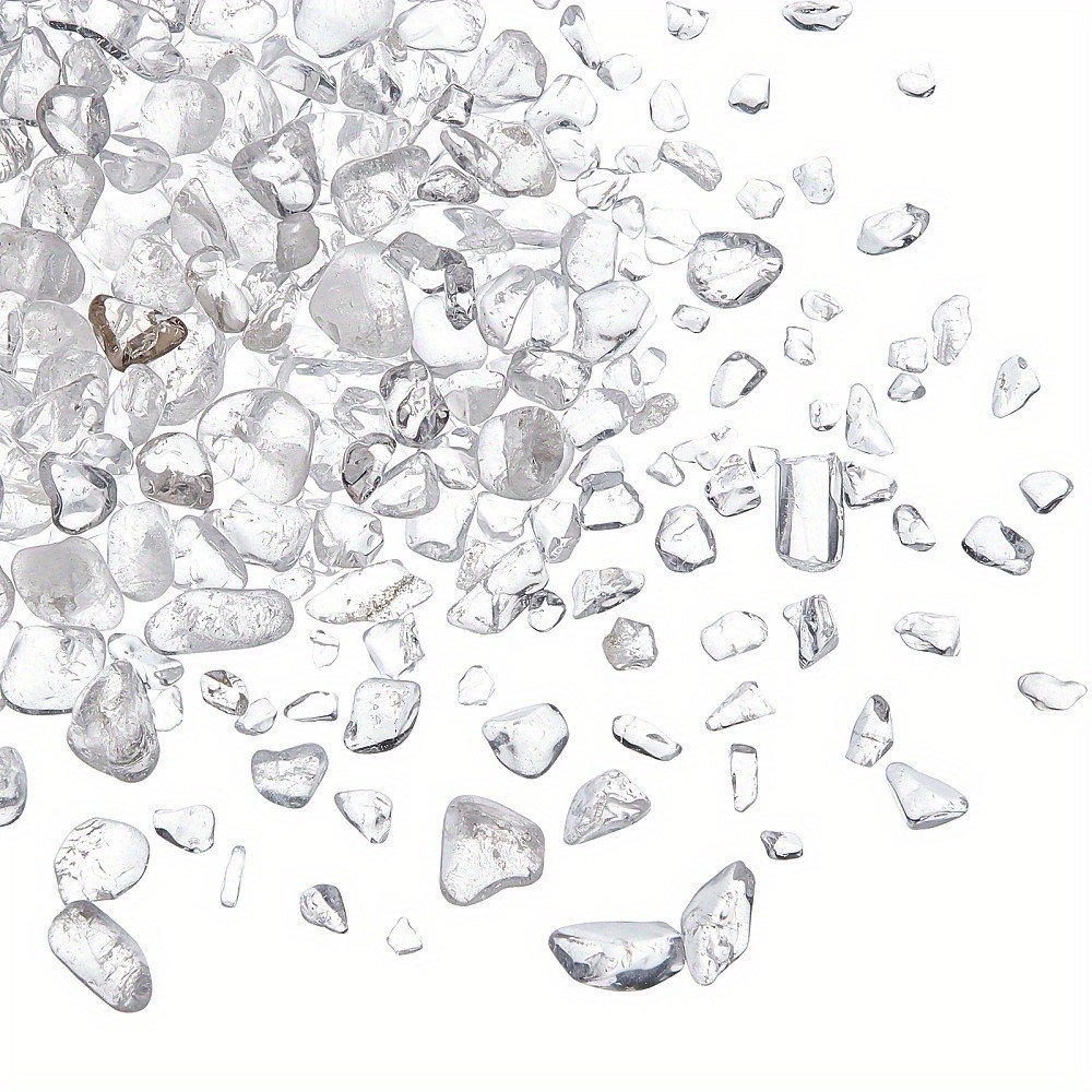 1box 350pcs Natural stone Beads 3 Size No Hole Irregular Shaped Chips Stone