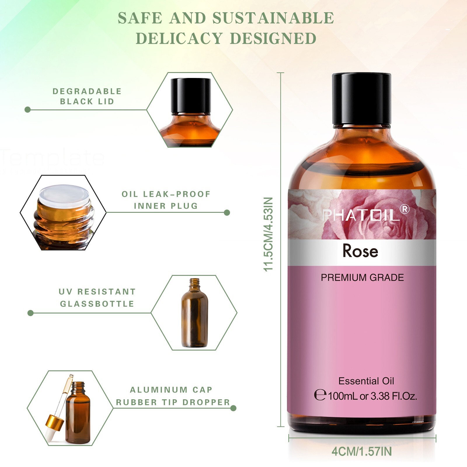 100 ML Essential Oils –100% Pure and Natural – Free Shipping -37 Fragrances Oil