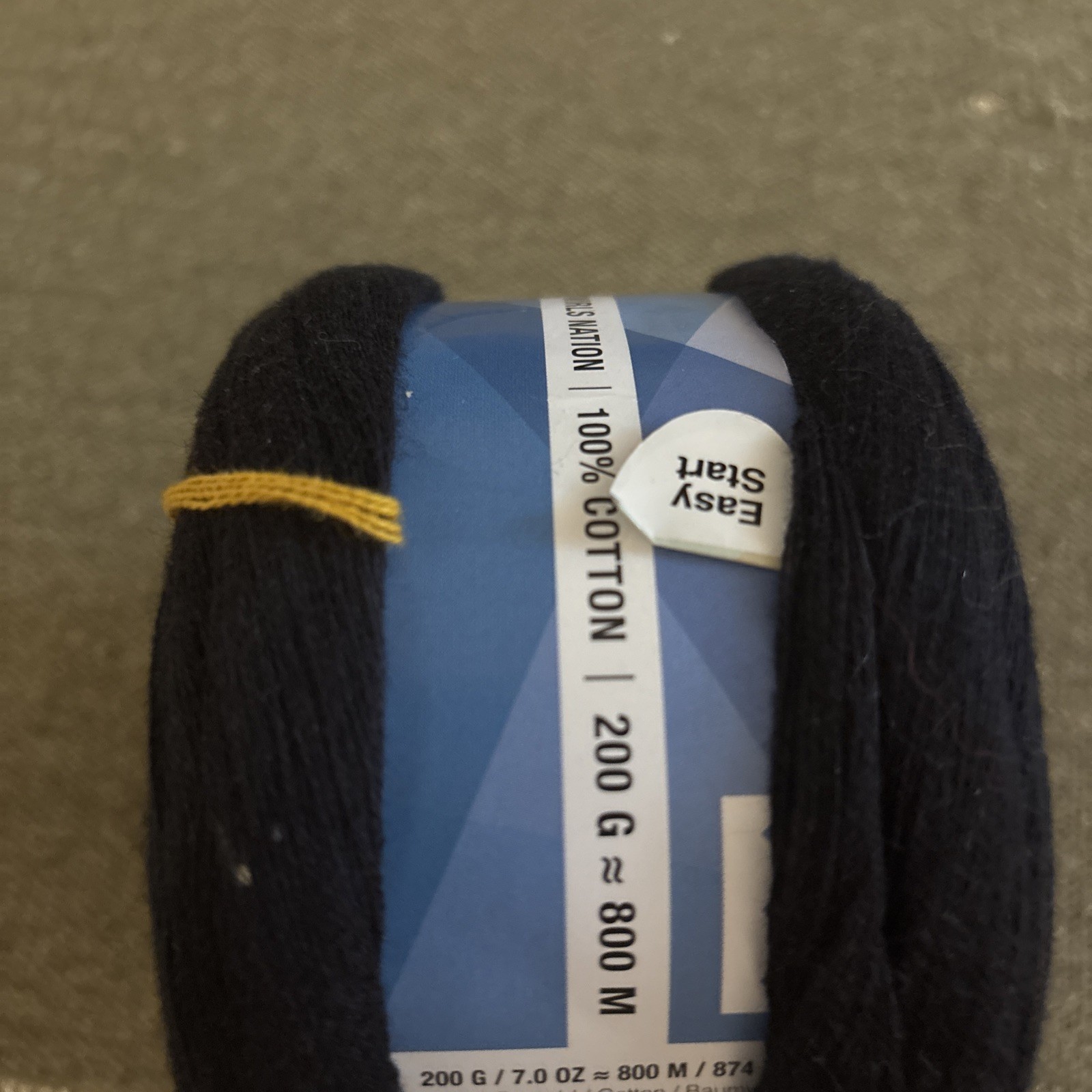 Hobbii Cotton Kings Twirls Nation, Color #03. Black/Red/Yellow. New Old Stock!