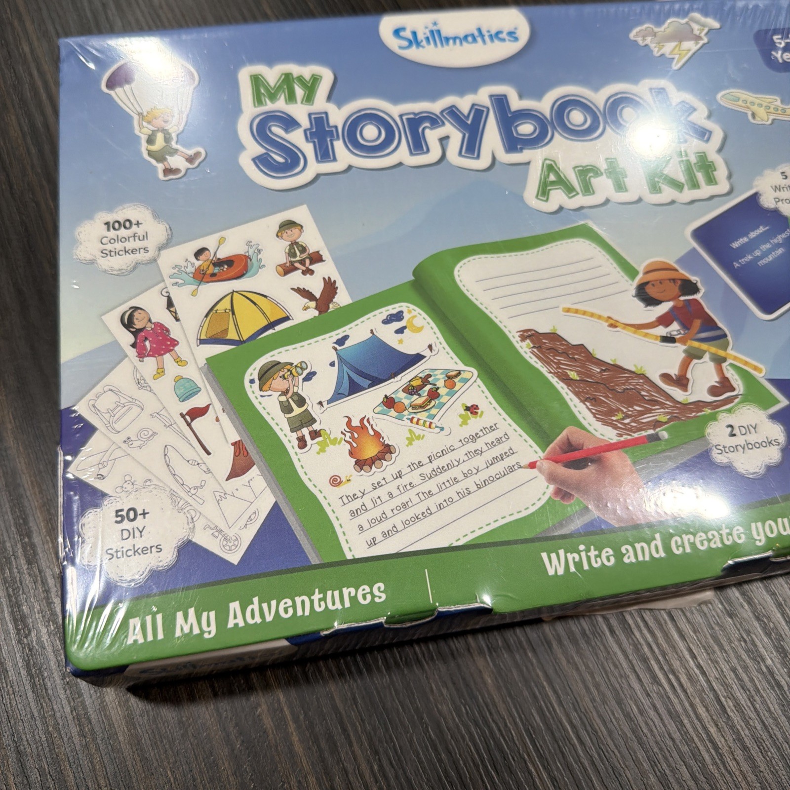 Skillmatics Storybook Art Kit: All My Adventures, Creative Activity for Age 5-10