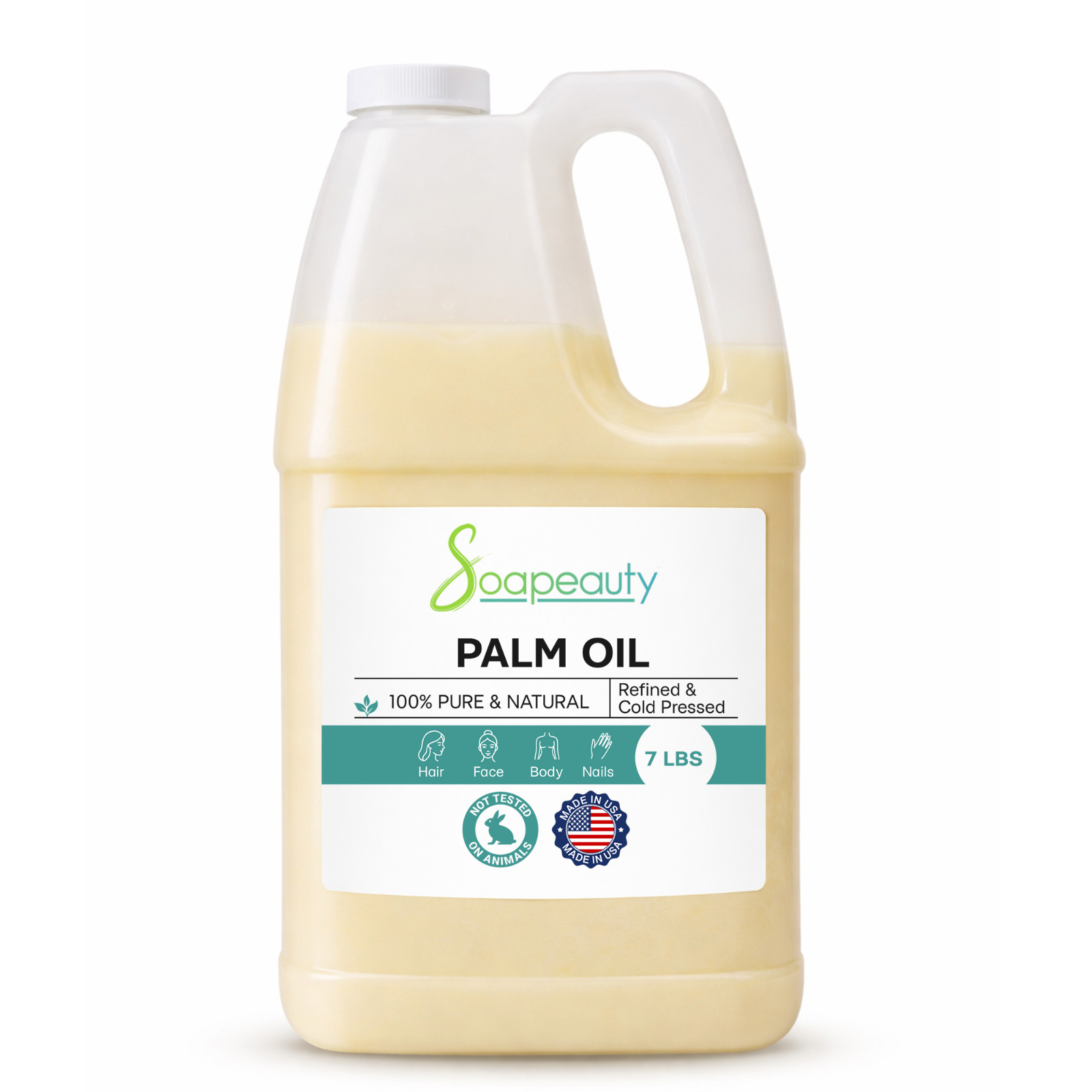 PALM OIL RBD CARRIER COLD PRESSED 100% PURE NATURAL 4 OZ TO 7 LB