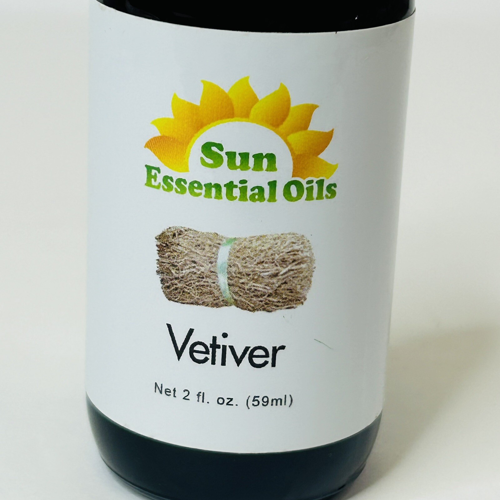 Vetiver Fragrance Sun Essential Oil 2 Fl Oz New Sealed