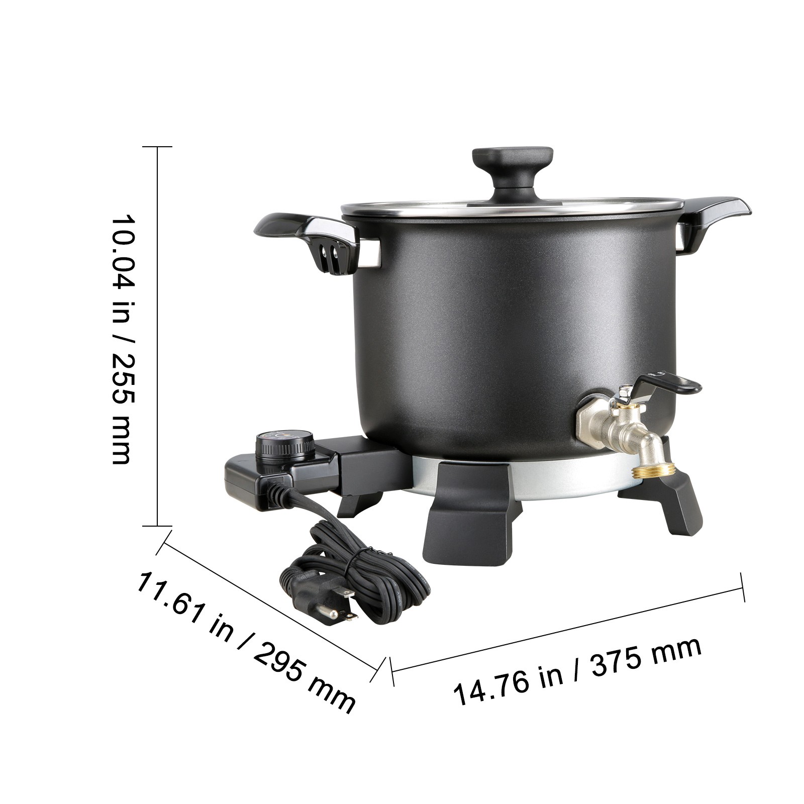 5 Liter Wax Melter for Candle Making Electric Pot Commercial or Home Use