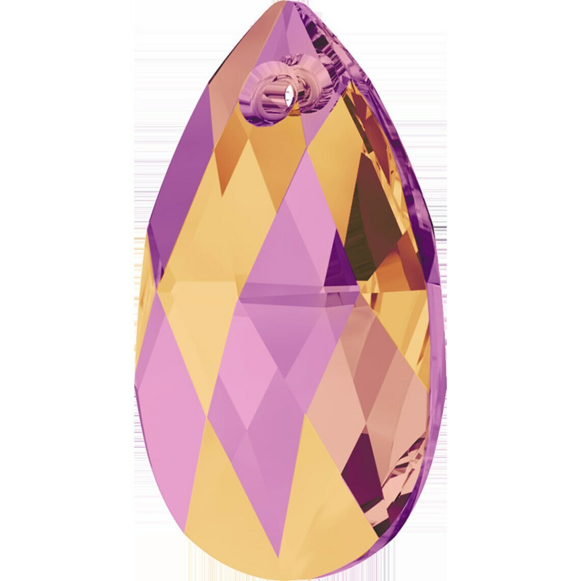 Pear shaped pendant 6106 Swarovski® astral pink (api) 28mm