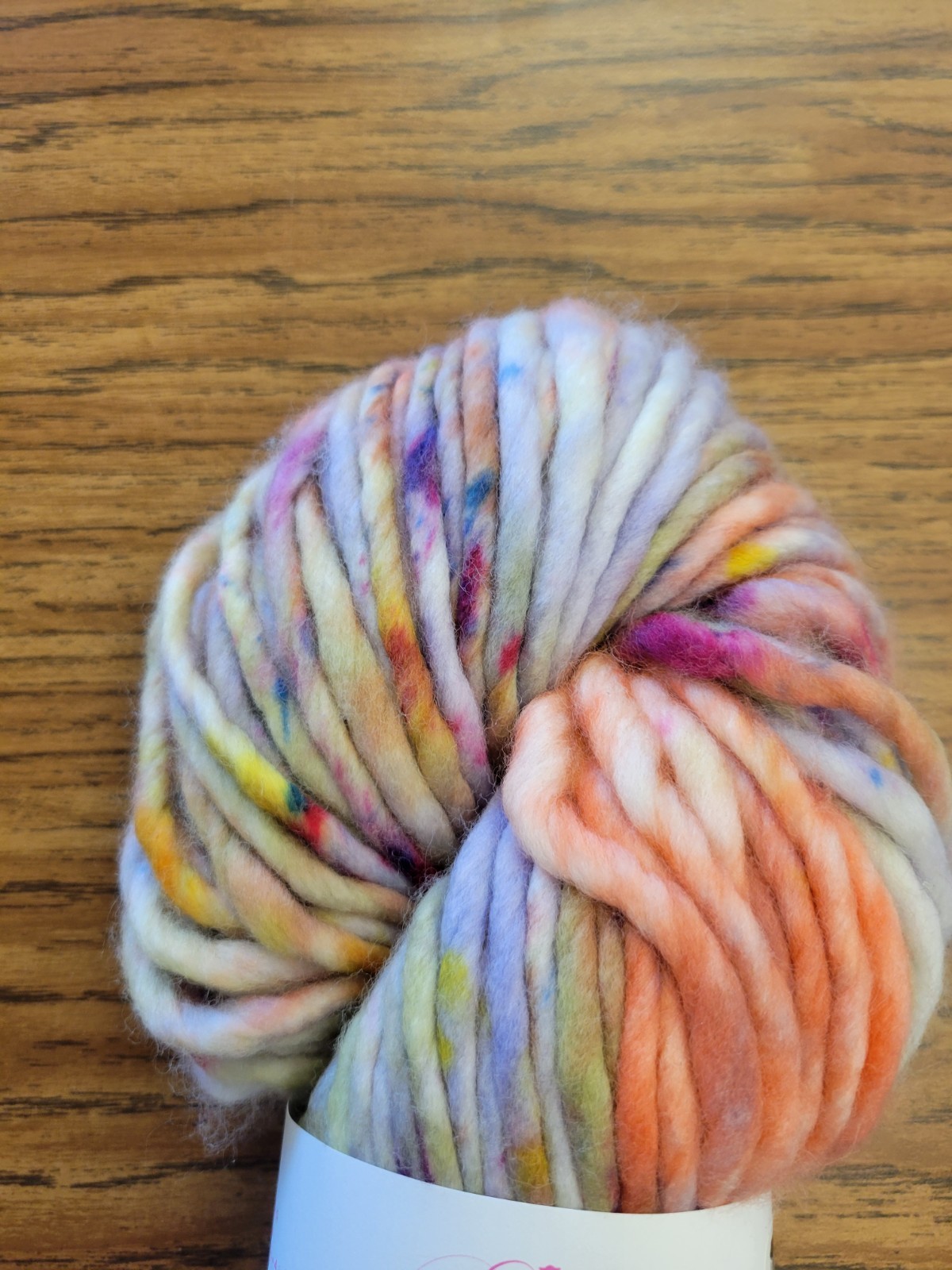 RARE Baah Yarn variegated MAMMOTH Merino wool YOM March 2024 monthly color thick