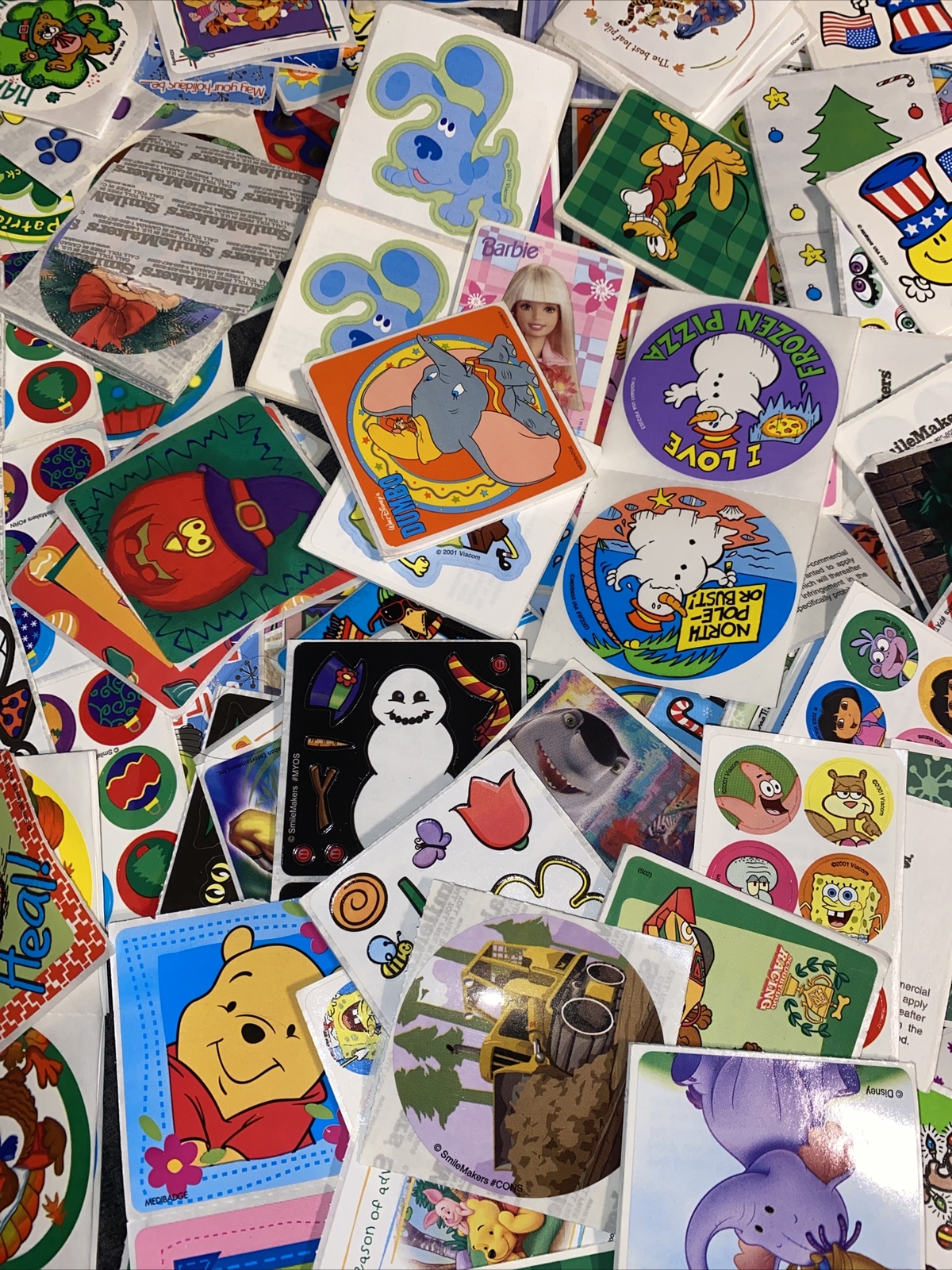 Vtg/Modern Sticker Club Doctor Office Stickers Random Surprise Lot Happy Mail