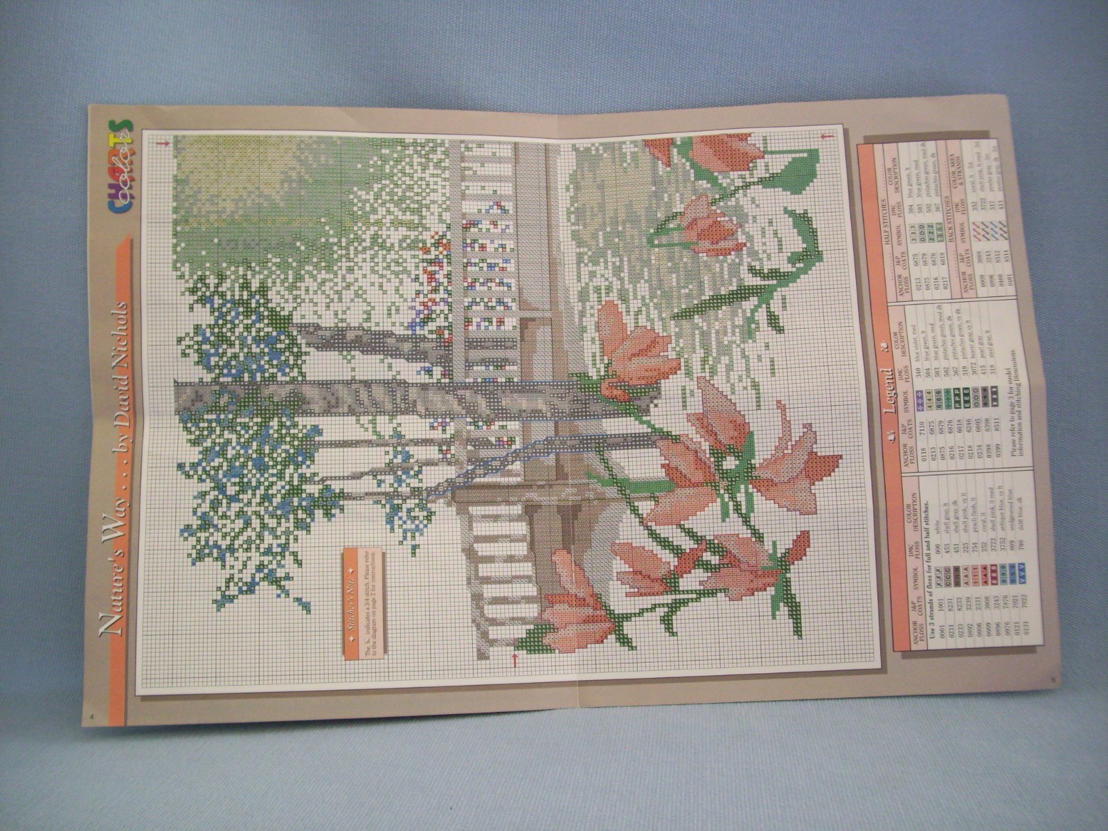 Nature’s Way Bridge Design By David Nichol Counted Cross Stitch Kit Garden