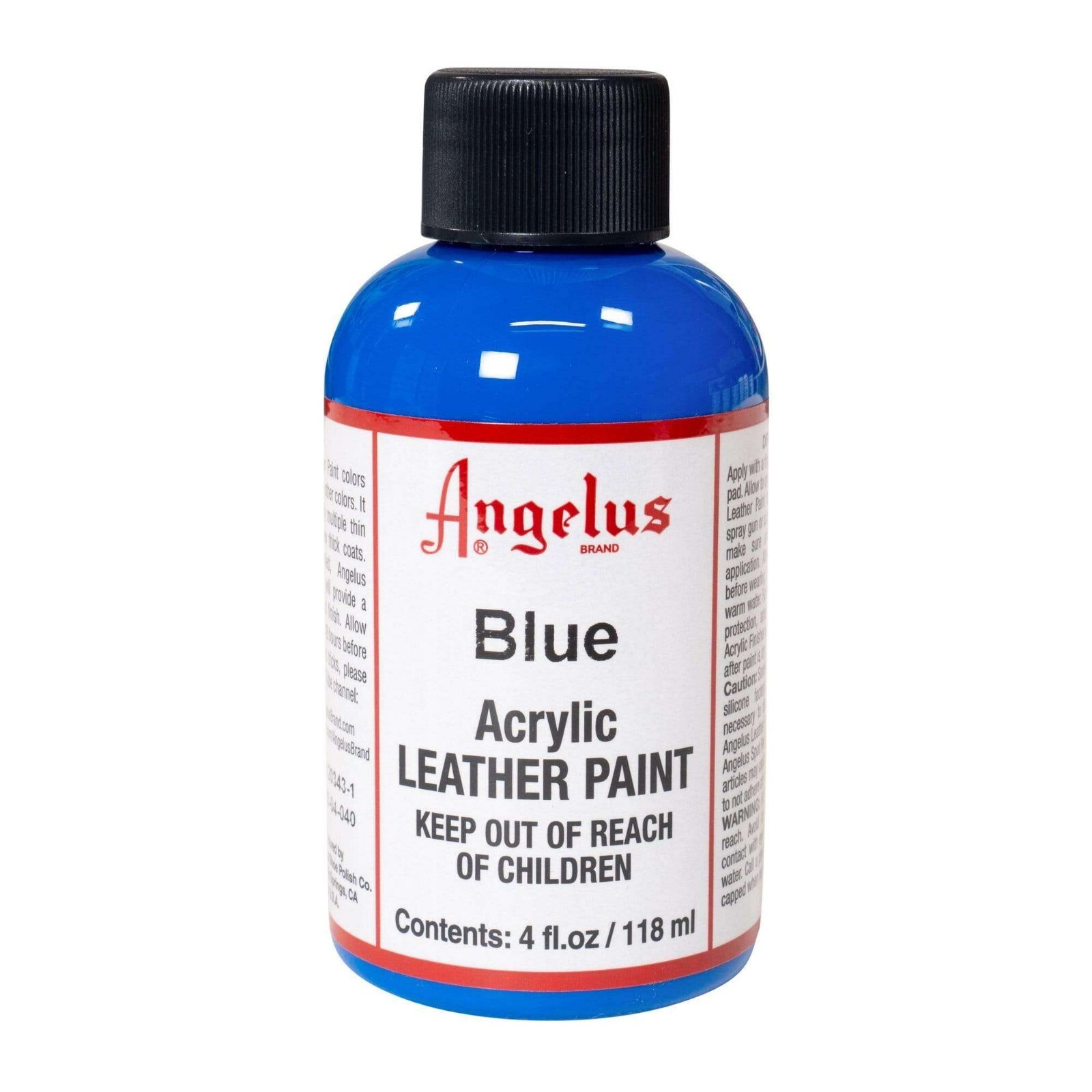 Angelus Brand Acrylic Leather & Vinyl 12 Pack Starter Set – 4 Ounce Bottles