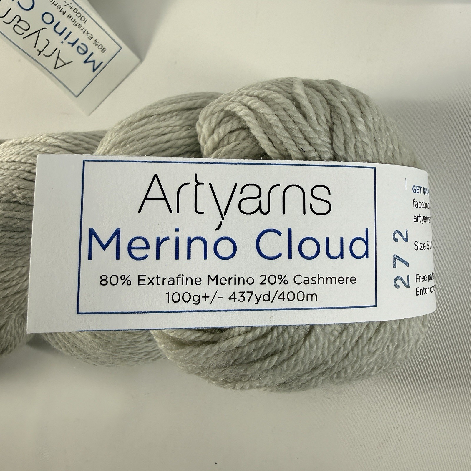 Artyarns Merino Cloud Yarn 100g 437yd #272 Merino Wool Cashmere Hand Dyed LOT 4