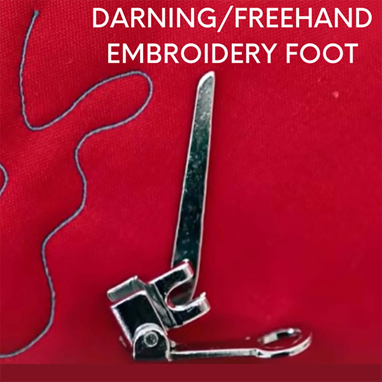 SINGER Sewing Machine Presser Foot Kit 10PCS Low Shank Accessories Set