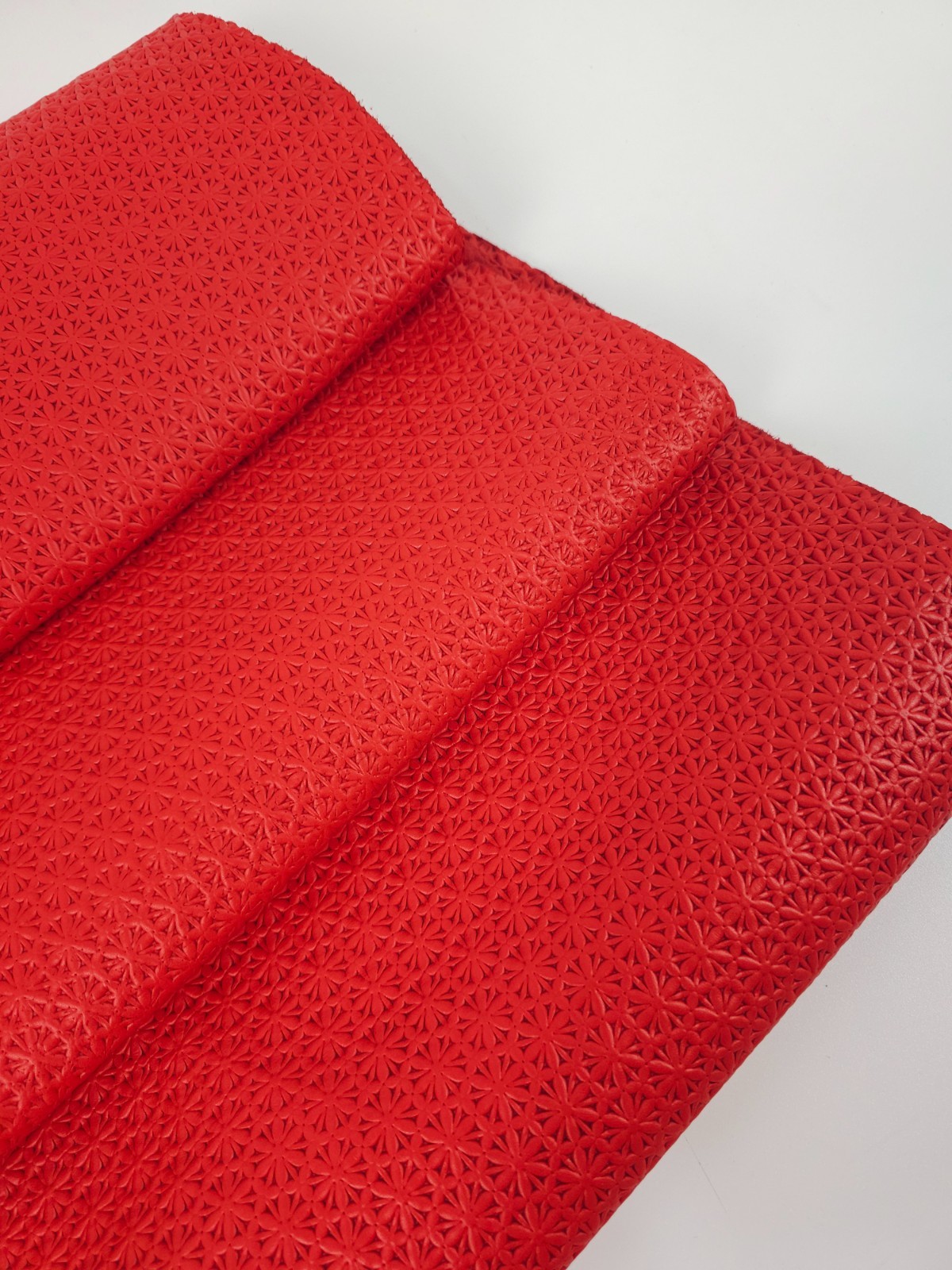 Molten Lava Star Anise Embossed Texture Leather