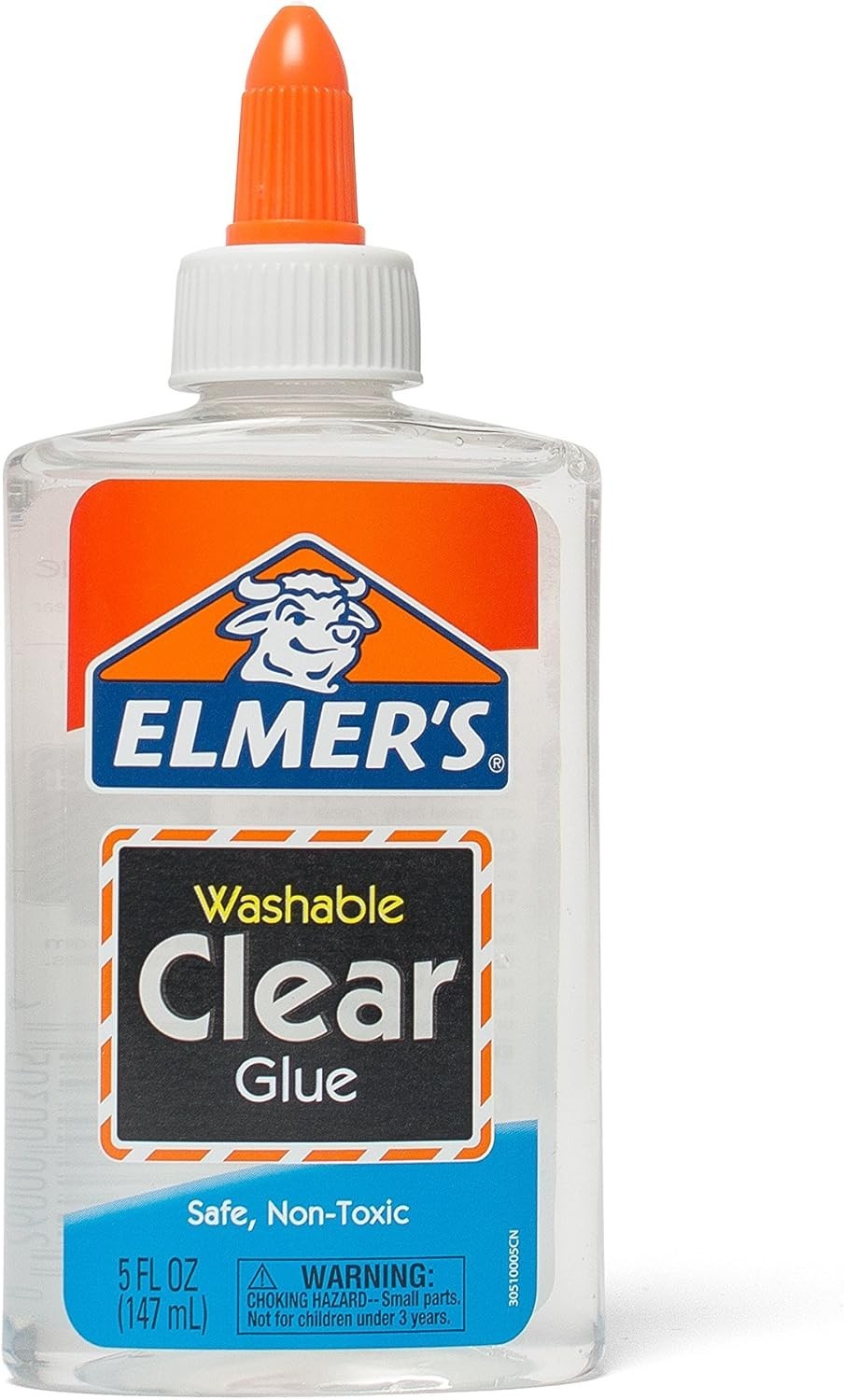 Elmer’s Washable Clear School Glue – 5oz, 24 Count – Ideal for Slime & Crafts