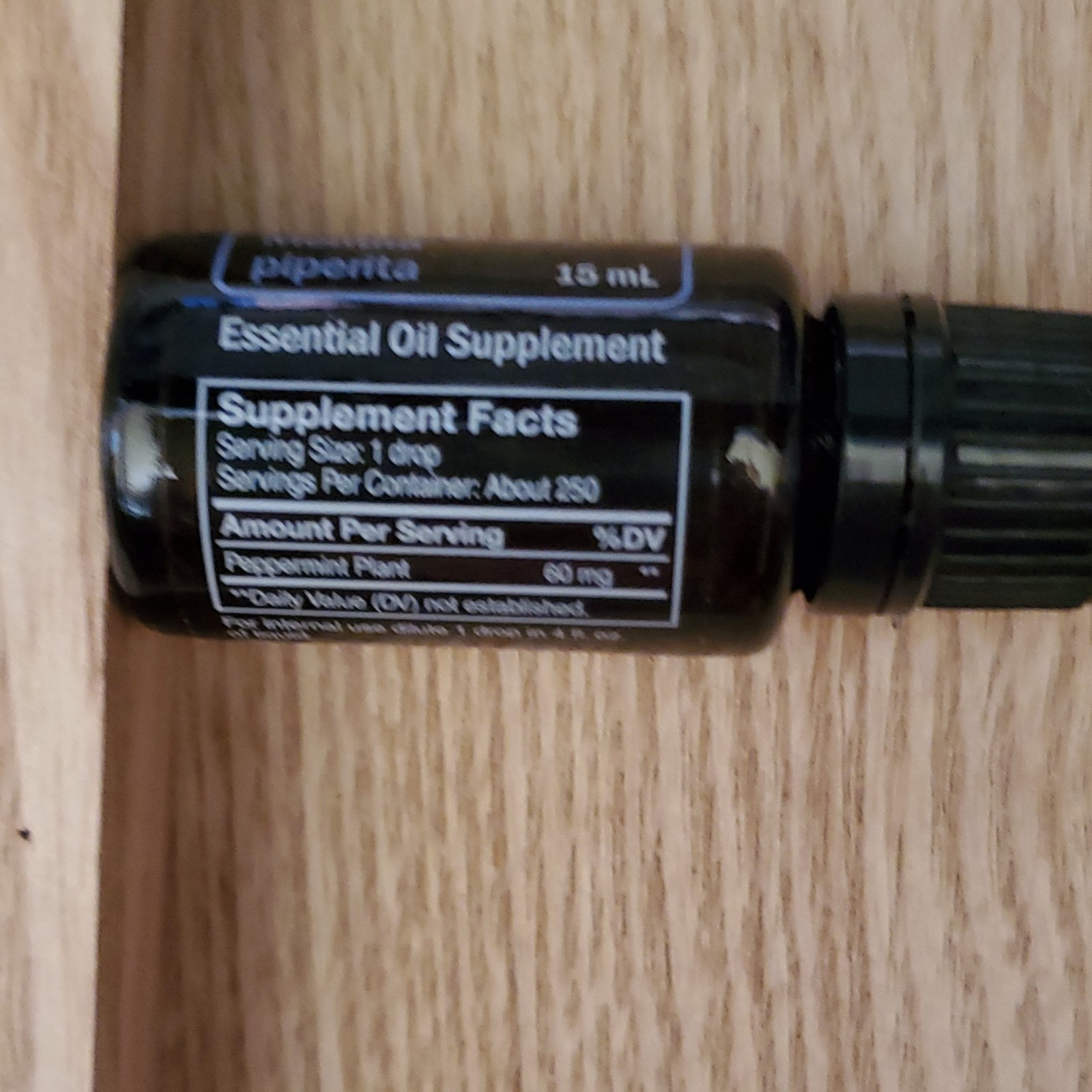 doTERRA Peppermint Essential Oil Supplement, 15 mL (Mentha piperita)