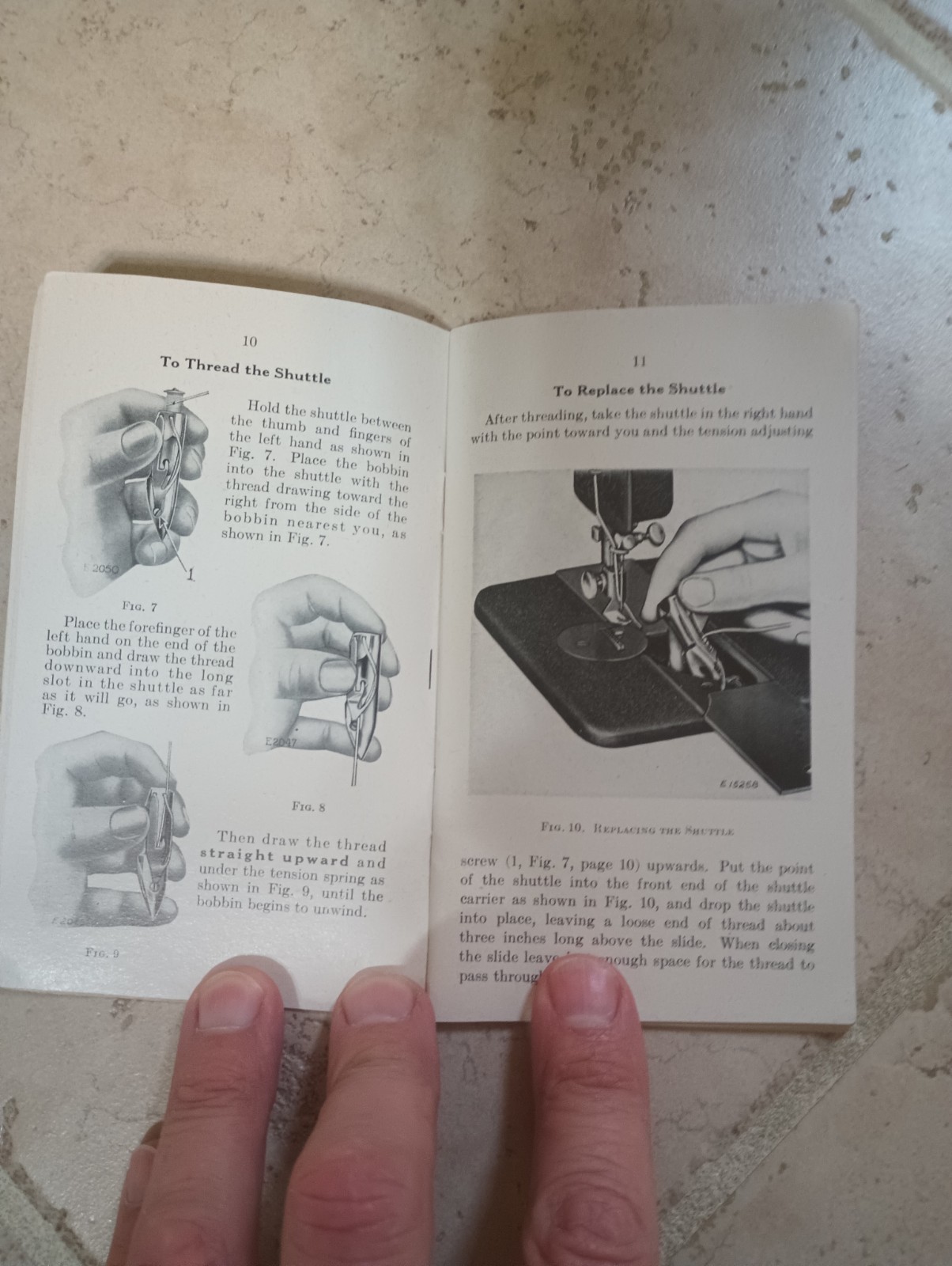 Singer 127-12 127-14 Sewing Machine Owner’s Manual Instructions