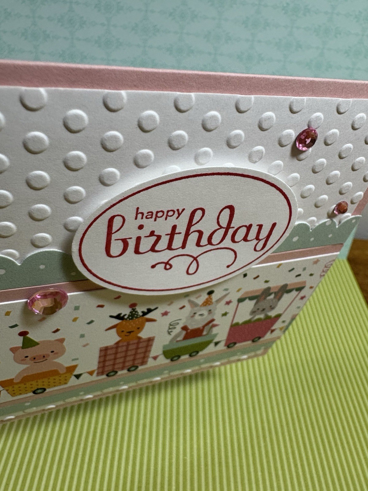 Handmade Greeting Card~ CHILD BIRTHDAY ~ Stampin up ~ The Paper Hen