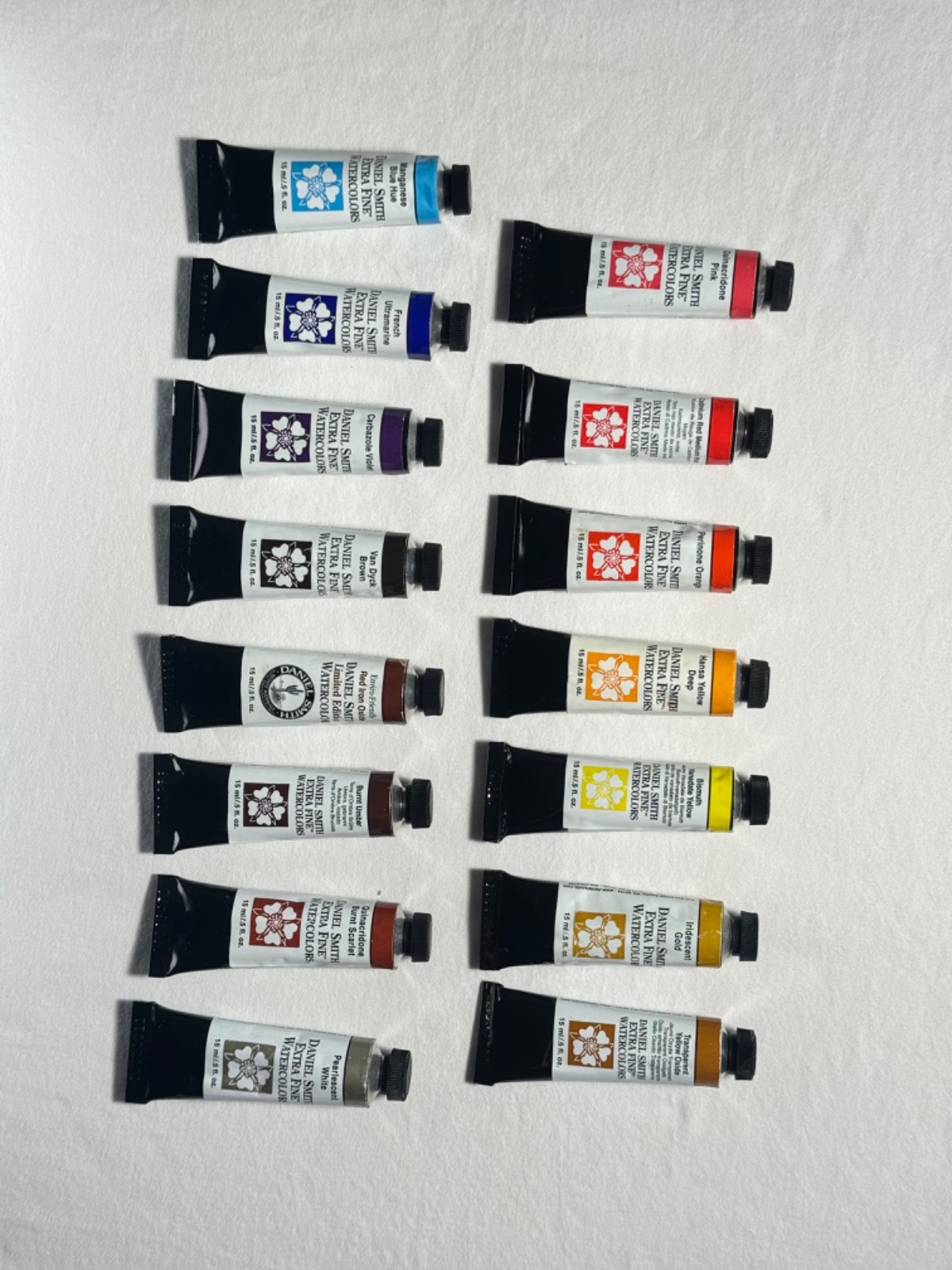 NEW Daniel Smith Extra Fine Watercolor 15ml. / .5fl.oz. Clearance, see details