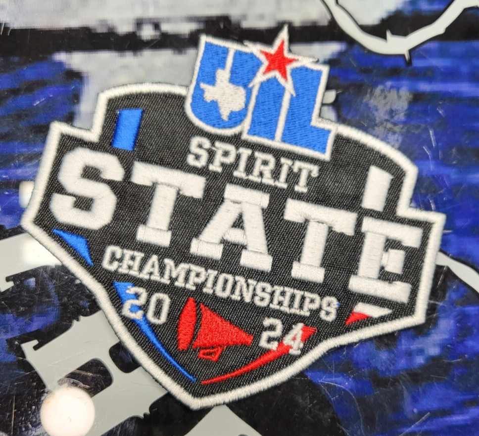 EMBROIDERED UIL STATE SPIRIT CHAMPIONSHIPS 2024 PATCH (Please Read Ad)
