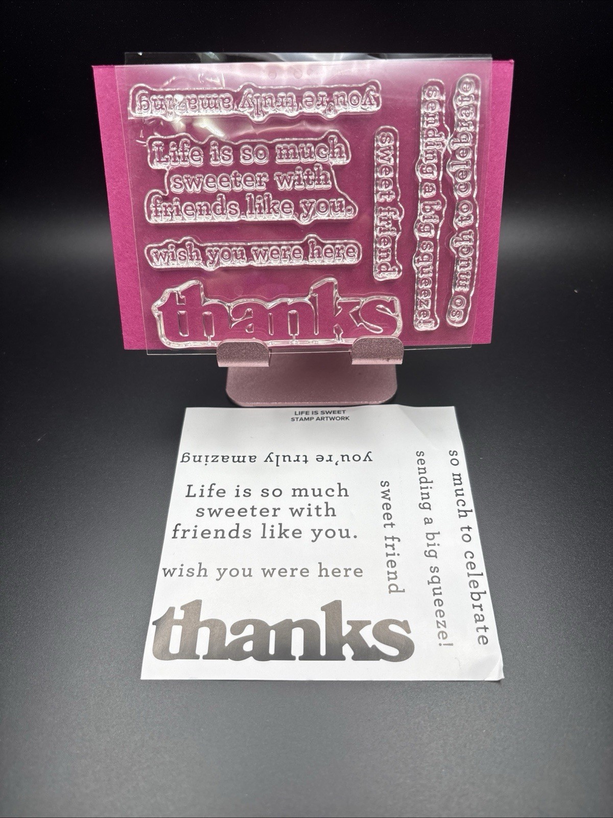 Life is Sweet Paper Pumpkin Stamp Set June 2024 – Retired Stampin’ UP!