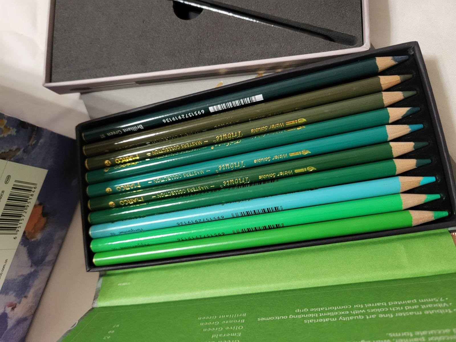 Marco Tribute Masters Collection Watercolor Pencils -60 Color Set – Professional