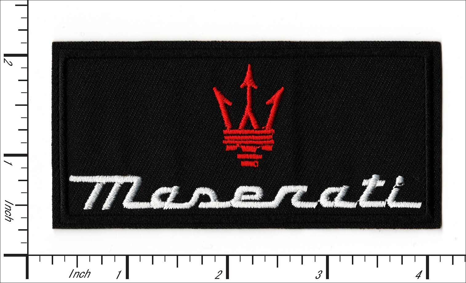 28 Pcs Embroidered Iron on patches Maserati Automotive Car 99x48mm AP063mT1