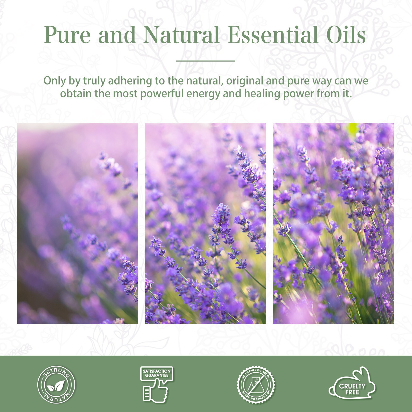 100ml Essential Oil Pure & Natural Aromatherapy Diffuser Body Oils Lavender Oil