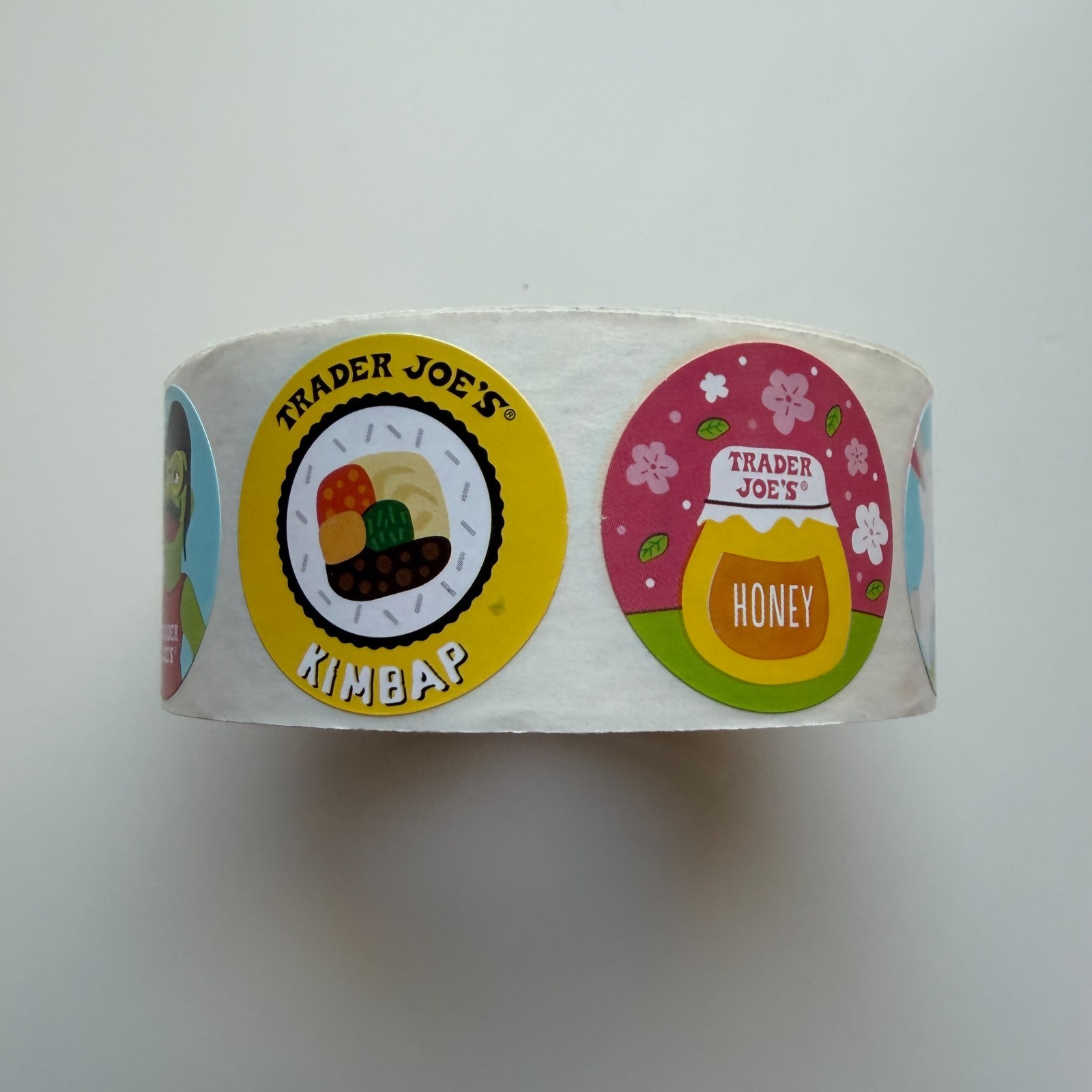 Trader Joe’s Seasonal Spring Stickers Full Roll Easter 2025-2026 Limited Edition