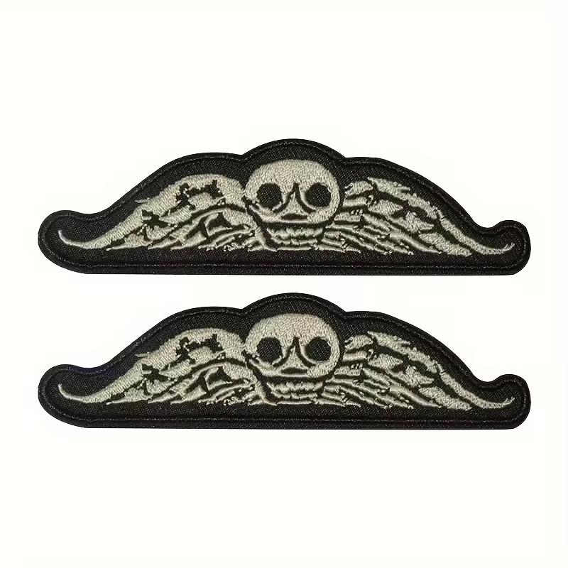 Embroidered Iron-on Patch 4+1/2 x 1+1/4 inch