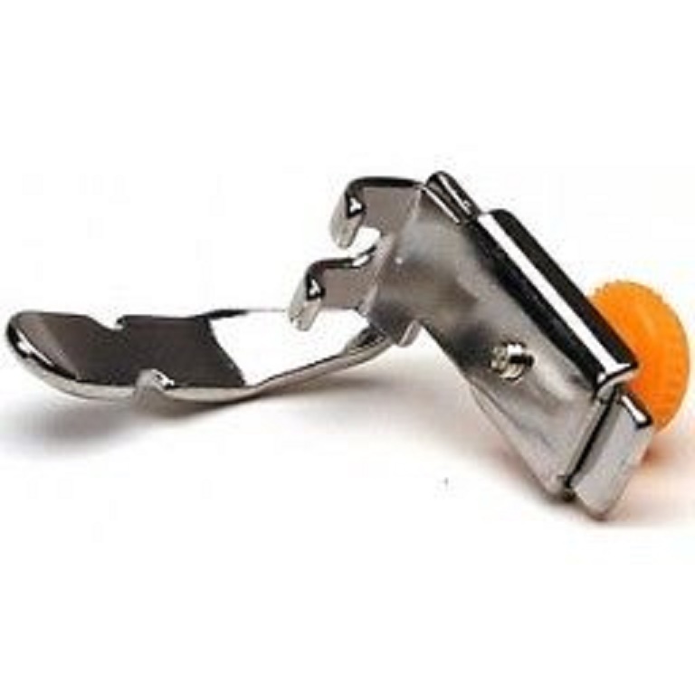 Low Shank Brother Adjustable Zipper/Piping Foot (SA161)