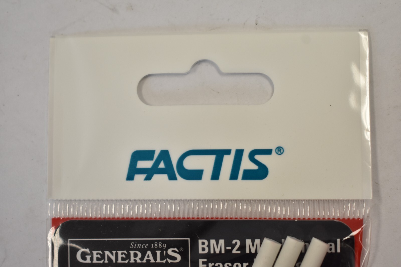 Lot of 4 Factis General Pencil Pen Style Mechanical Eraser Refills 12 Total