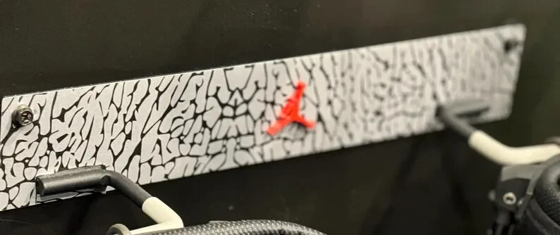 ELEPHANT PRINT CEMENT JORDAN VINYL WRAP