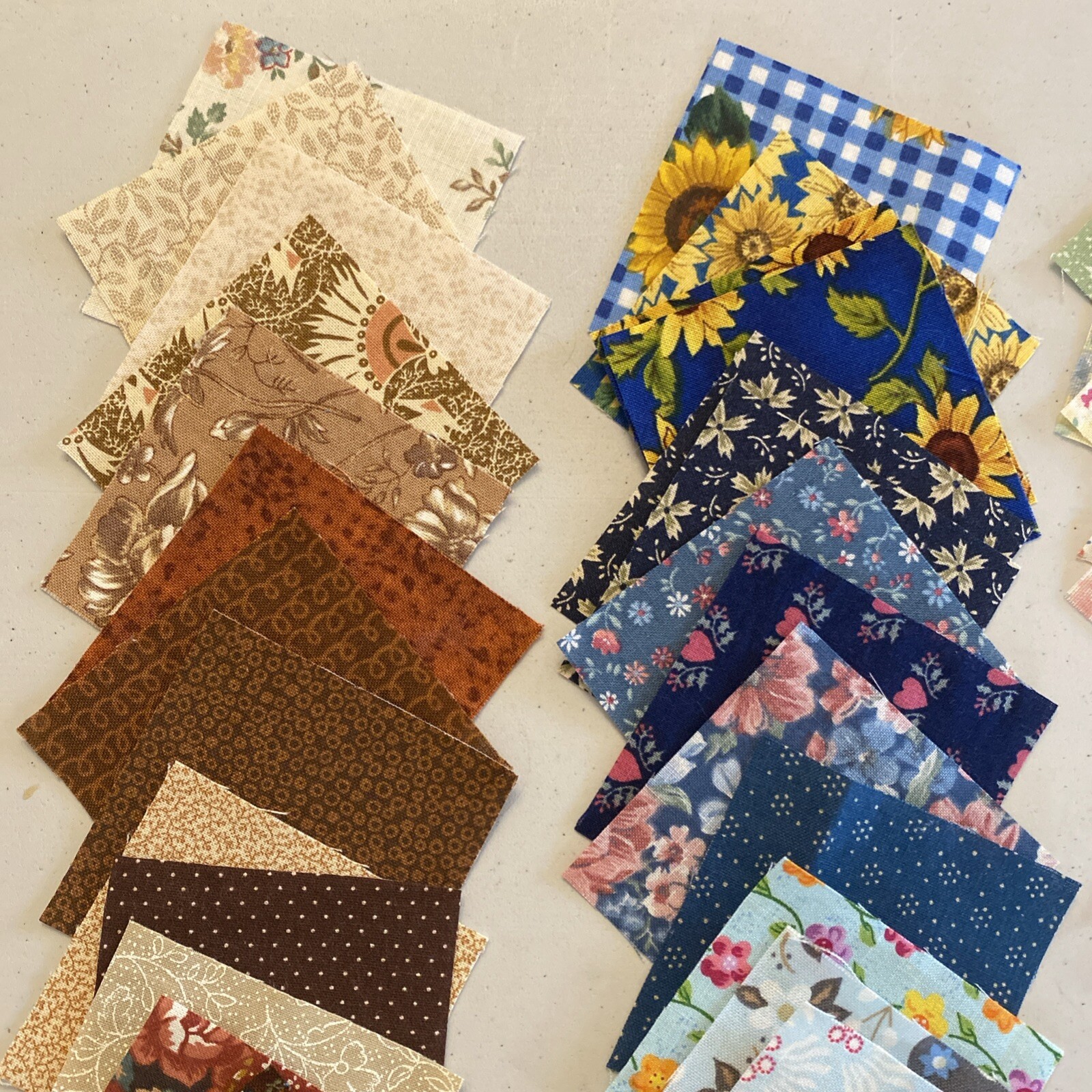 150 2.5 INCH (2.5” X 2.5”) QUILT SQUARES – Cotton Fabric Crafts Sew