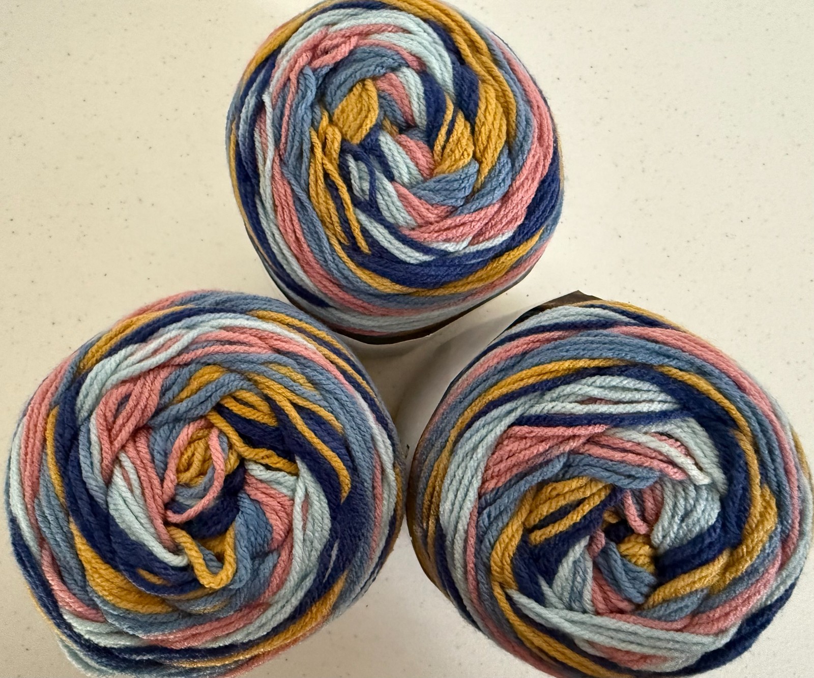 Lot of 3 Cakes PAINTBOX CHUNKY POTS Yarn #5 Bulky Chunky 200 g 272 m Acrylic