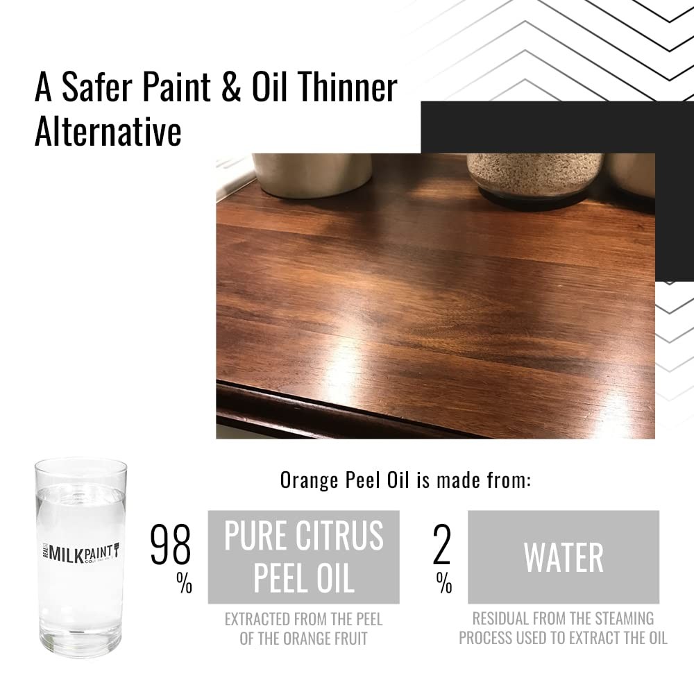 , Orange Peel Oil, Natural Alternative to Odorless Mineral Spirits, Paint Thi…