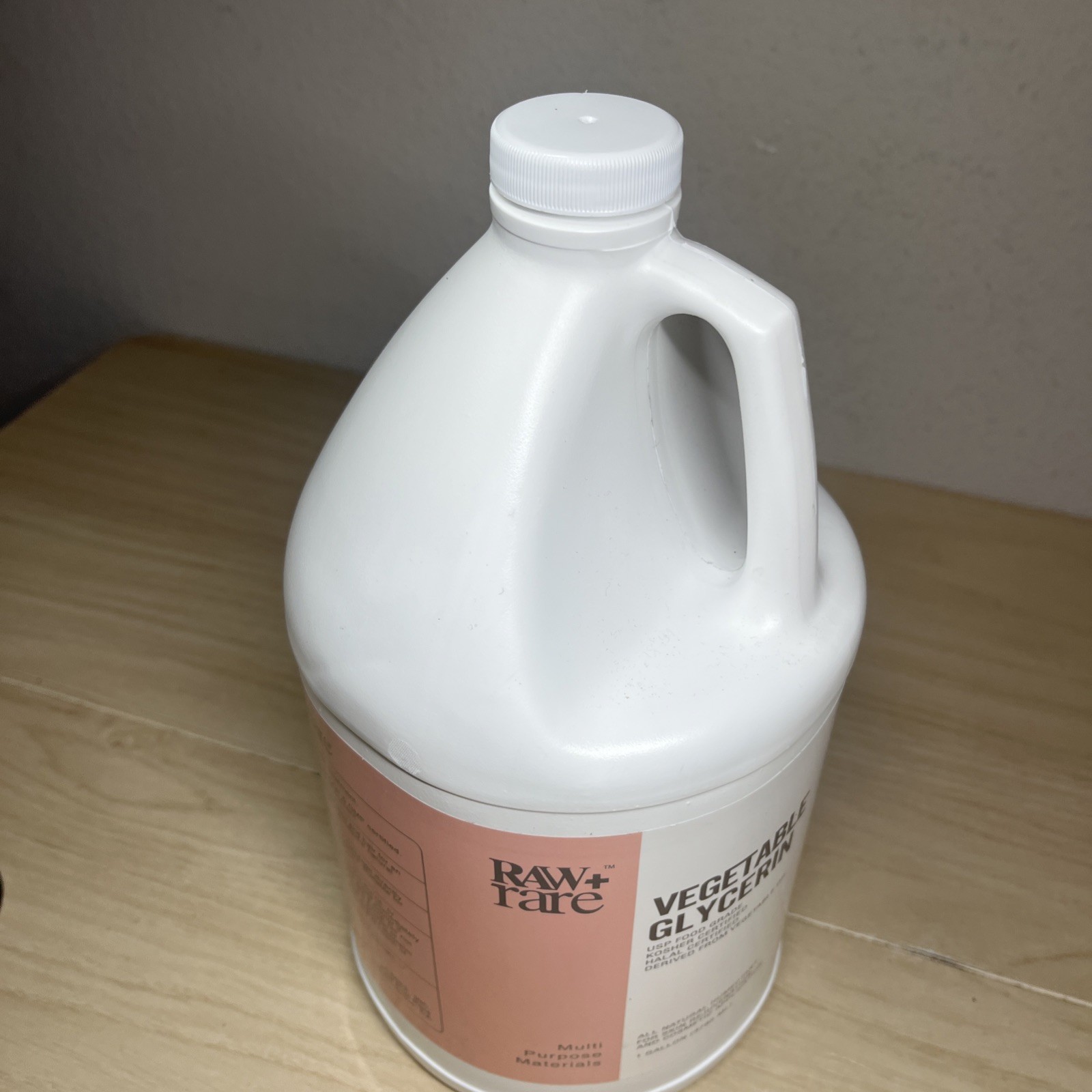 Vegetable Glycerin/Glycerine Bulk Gallon 128 fl oz. Natural USP Food Grade, For