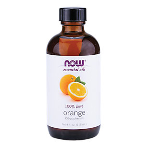 Orange Oil (100% Pure), 4 oz – NOW Foods Essential Oils