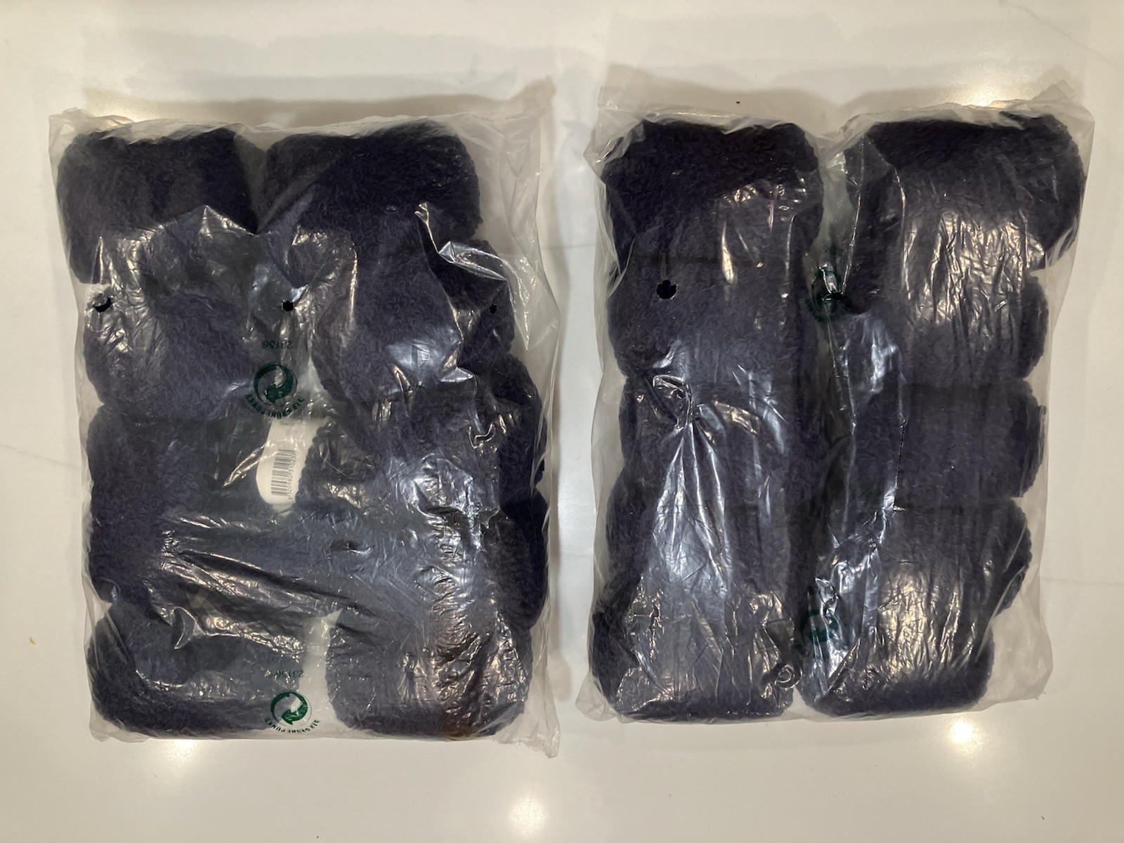21 Skeins Luxury Debbie Bliss Cashmerino Astrakhan Yarn Navy Blue 31023
