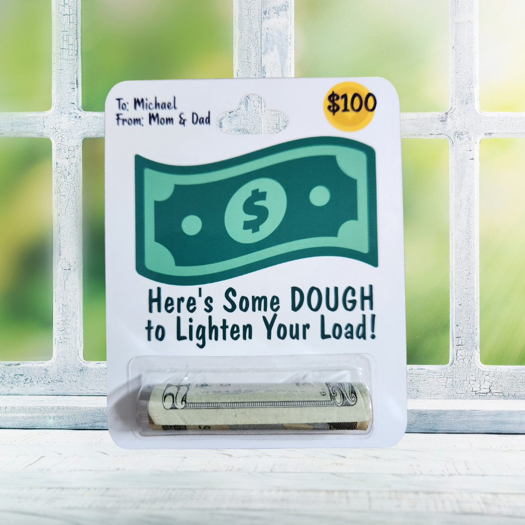 Personalized Money Card, Cash Gift, Thoughtful Gift, Just Because Gift