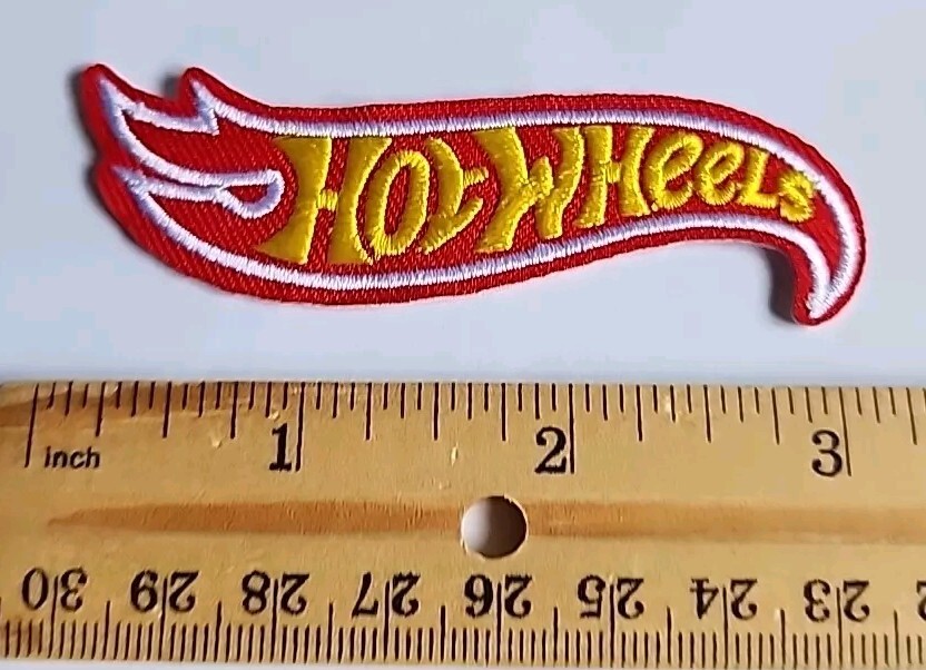 Hot Wheels Logo Embroidered Iron/Sew On Patch