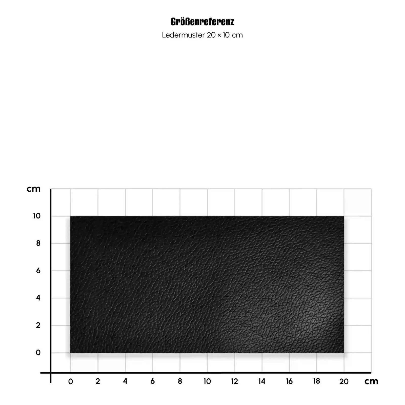 LEDER-KLAUS PU Leather Nappa Black Smooth & Perforated MK1 300 x 140 cm