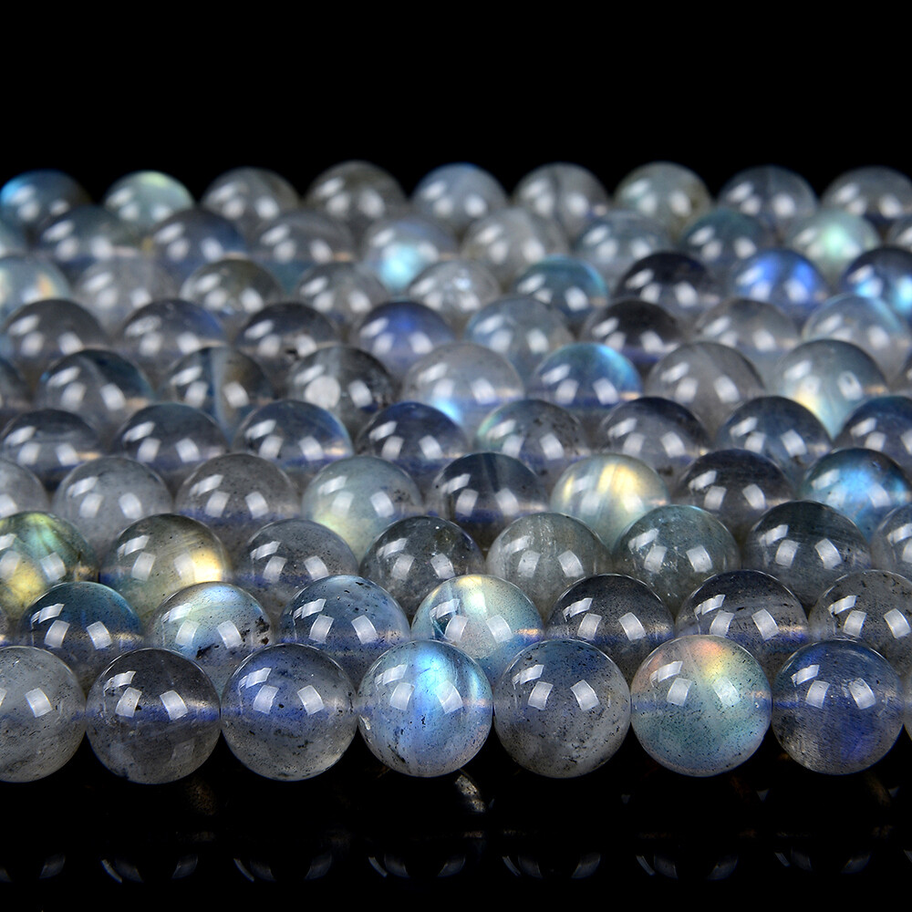 Labradorite Gemstone Grade AAA Round 6MM 7MM 8MM 9MM 10MM Beads (D61)