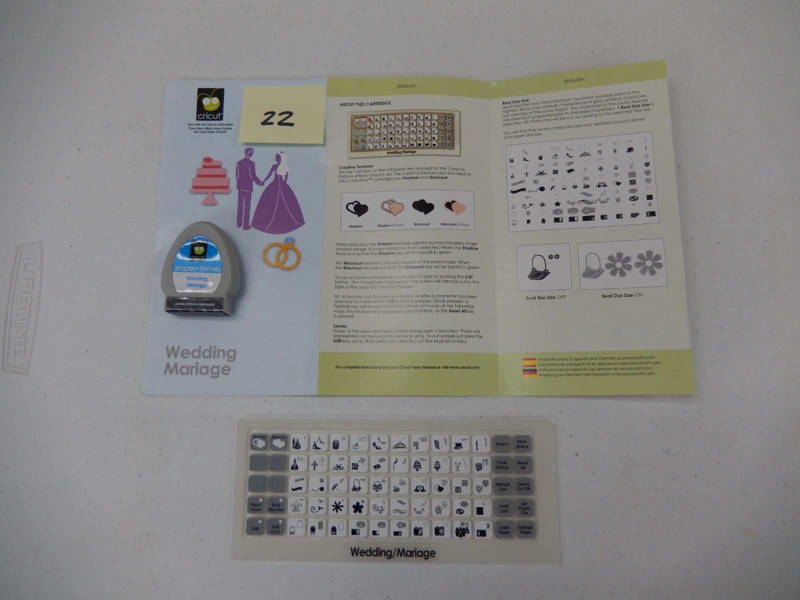Cricut Cartridge, Overlay and Book YOU PICK Title Link Status Unknown (See Desc)