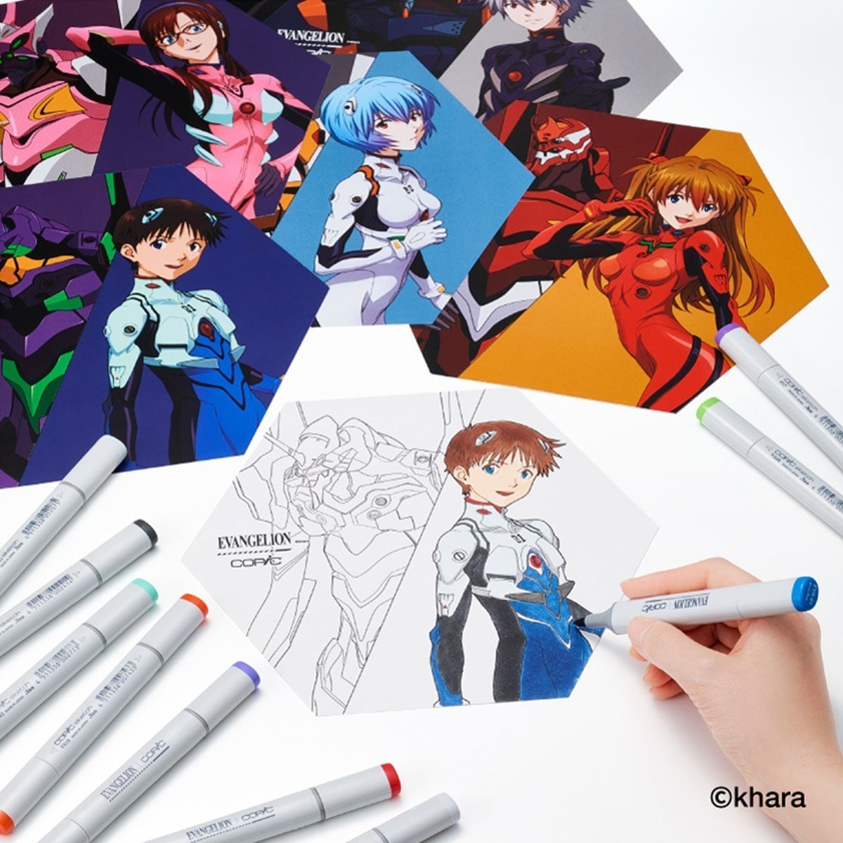 Limited Too Copic Sketch EVA Color Set Premium Edition 25 Marker Set Japan