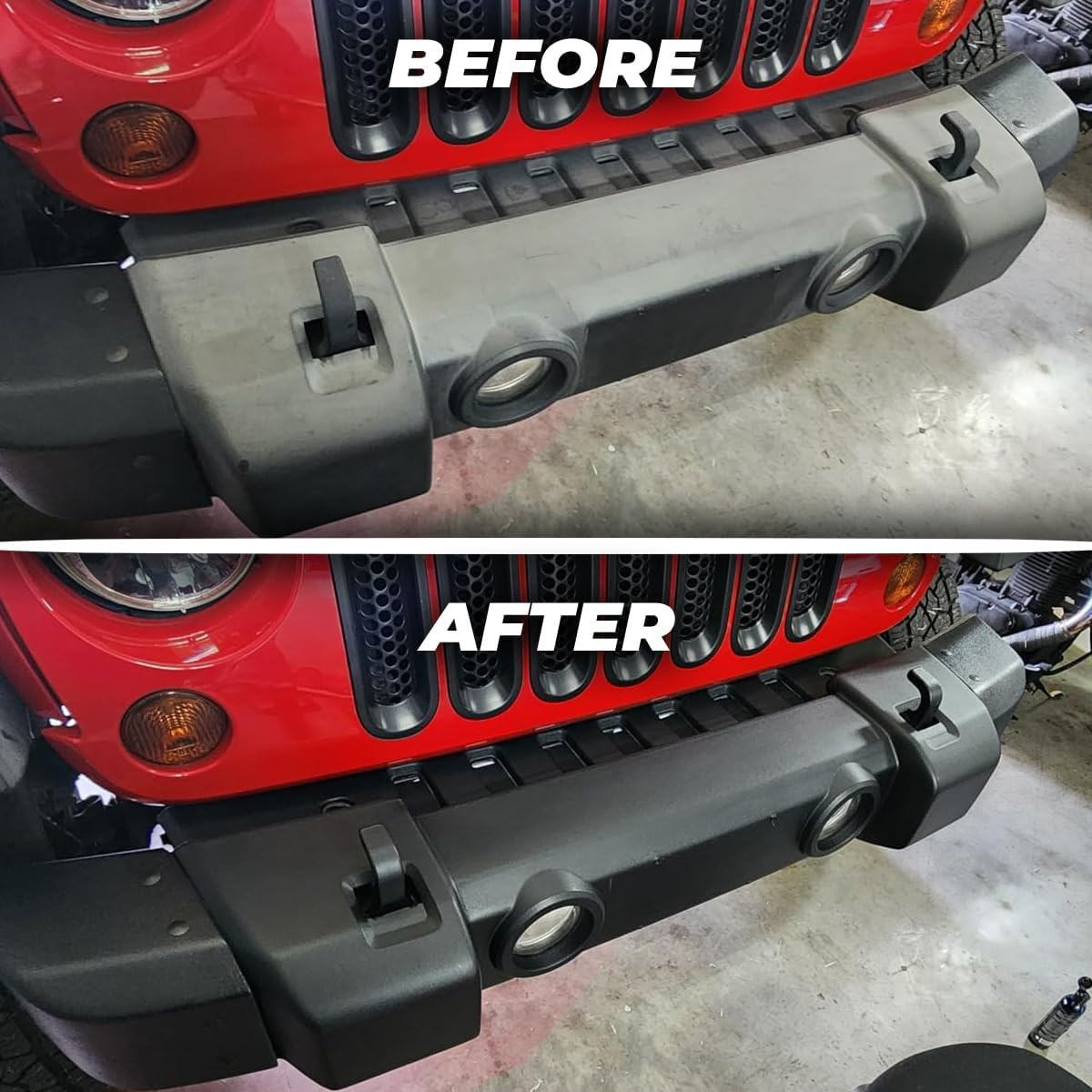 Black Trim Restorer – Lasts 6+ Months, Dye Infused Waterproof Plastic Restorer f