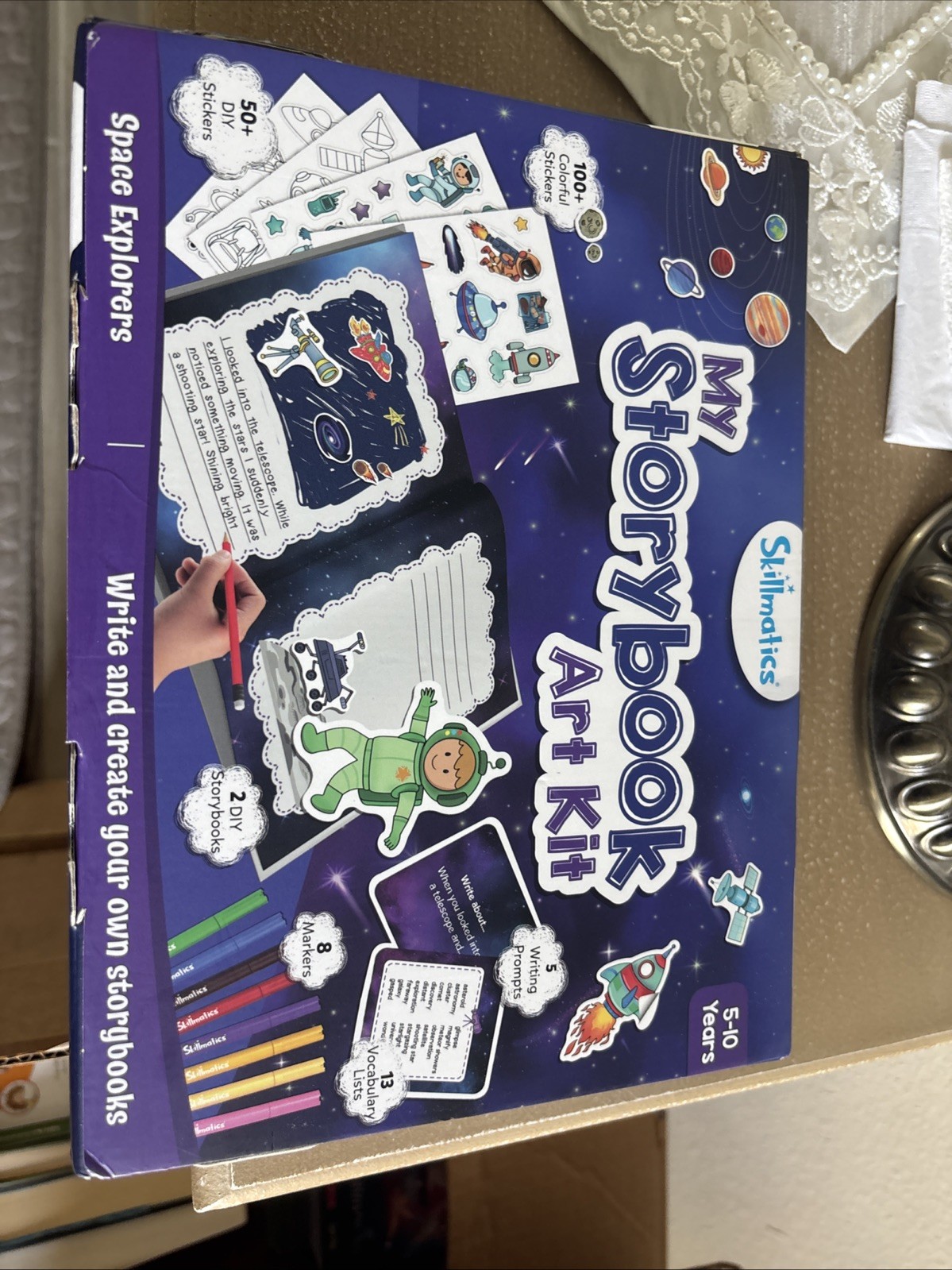 Skillmatics Storybook Art Kit Space Explorers Art Kit Creative Activity New
