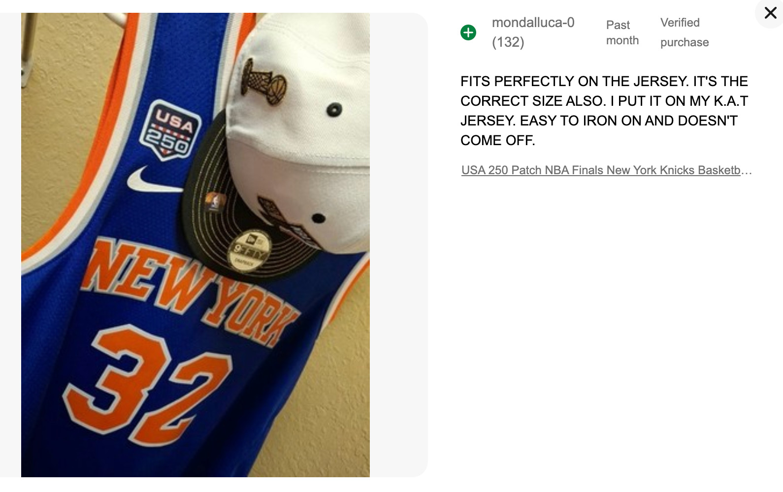READ! USA 250 Patch NBA Finals New York Knicks Jersey Patch Anniversary – LOOK !