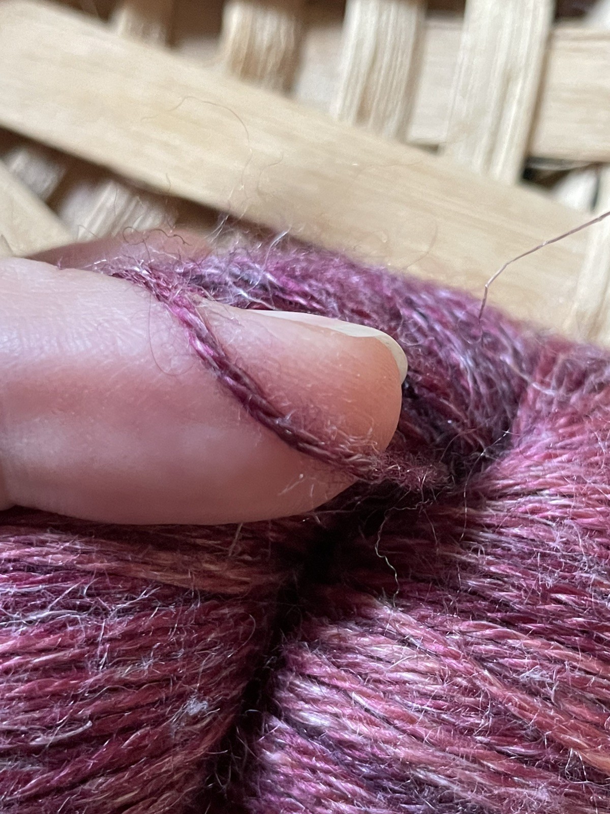 Ginger Twist Studio Sweet Flax 4ply Yarn- Baby Alpaca + Linen + Silk – 1 Hank