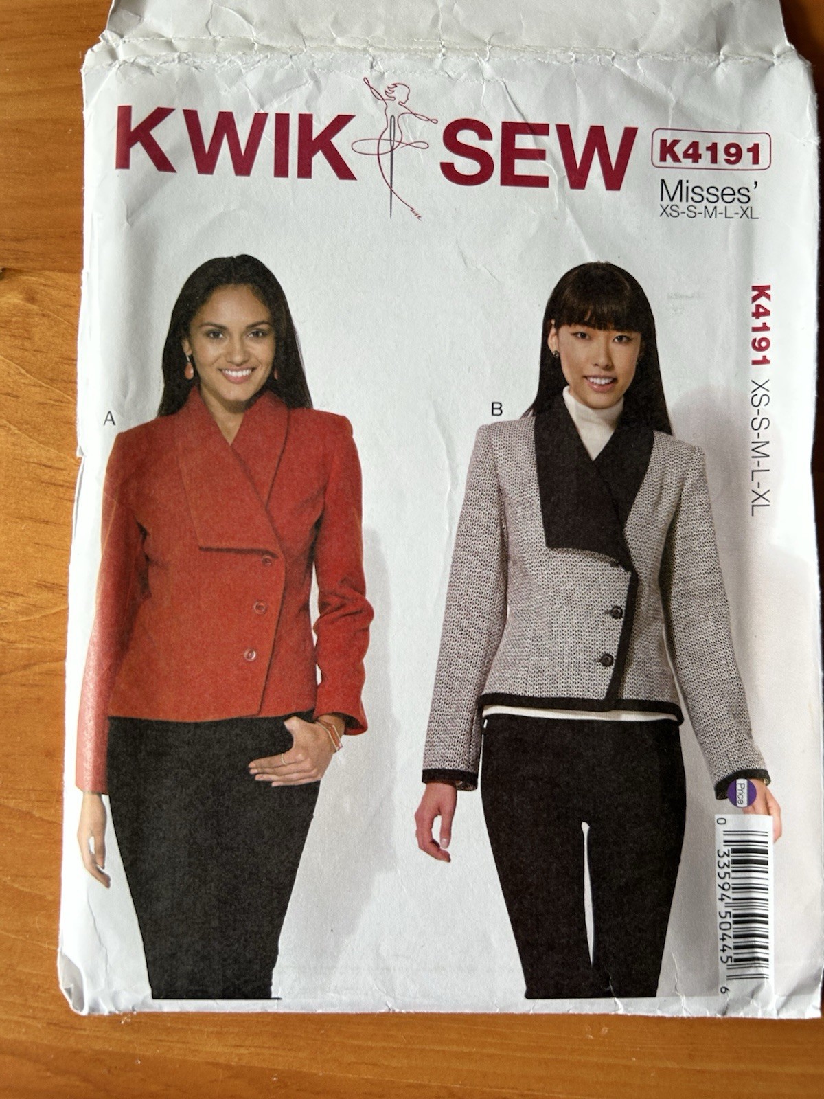 Womens Uncut Jacket Sewing Patterns, Lot of 8, Med-Lrg Or All Sizes