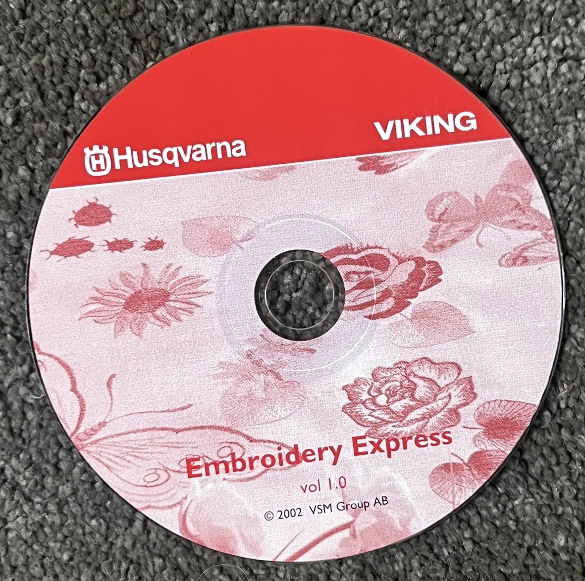 Husqvarna Viking Embroidery Express 1.0 CD Over 2,400 Beautiful Embroideries MT